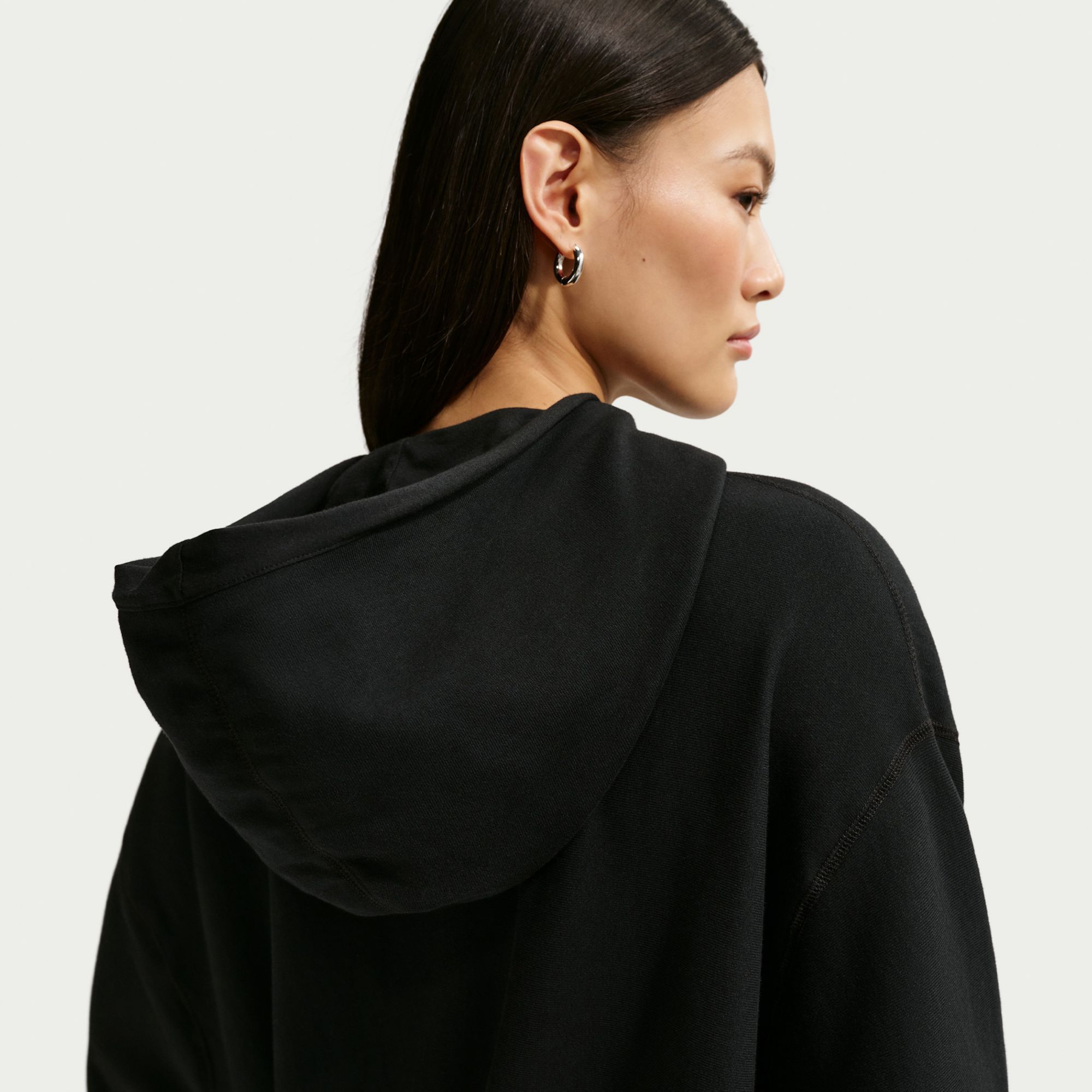 Nike Women's Sportswear Oversized French Terry Graphic Pullover Hoodie product image