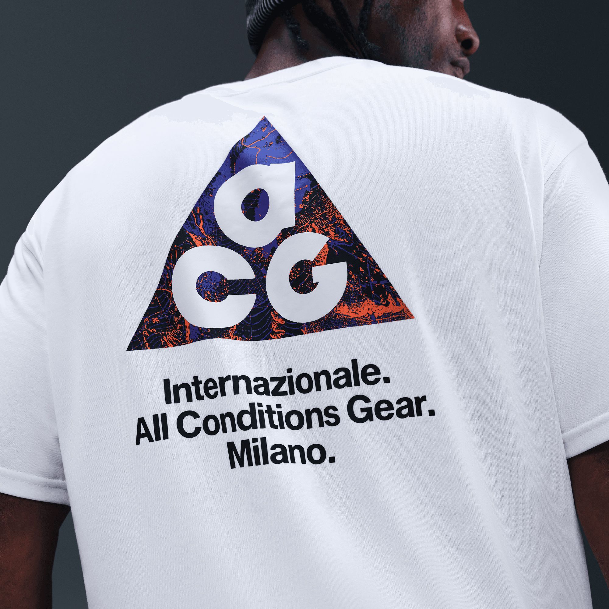 Nike Adult Inter Milan White 2025-26 ACG Fourth Team Logo T-Shirt product image