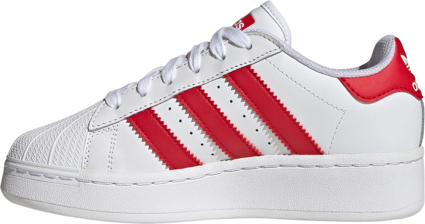 Adidas superstar grade school white online