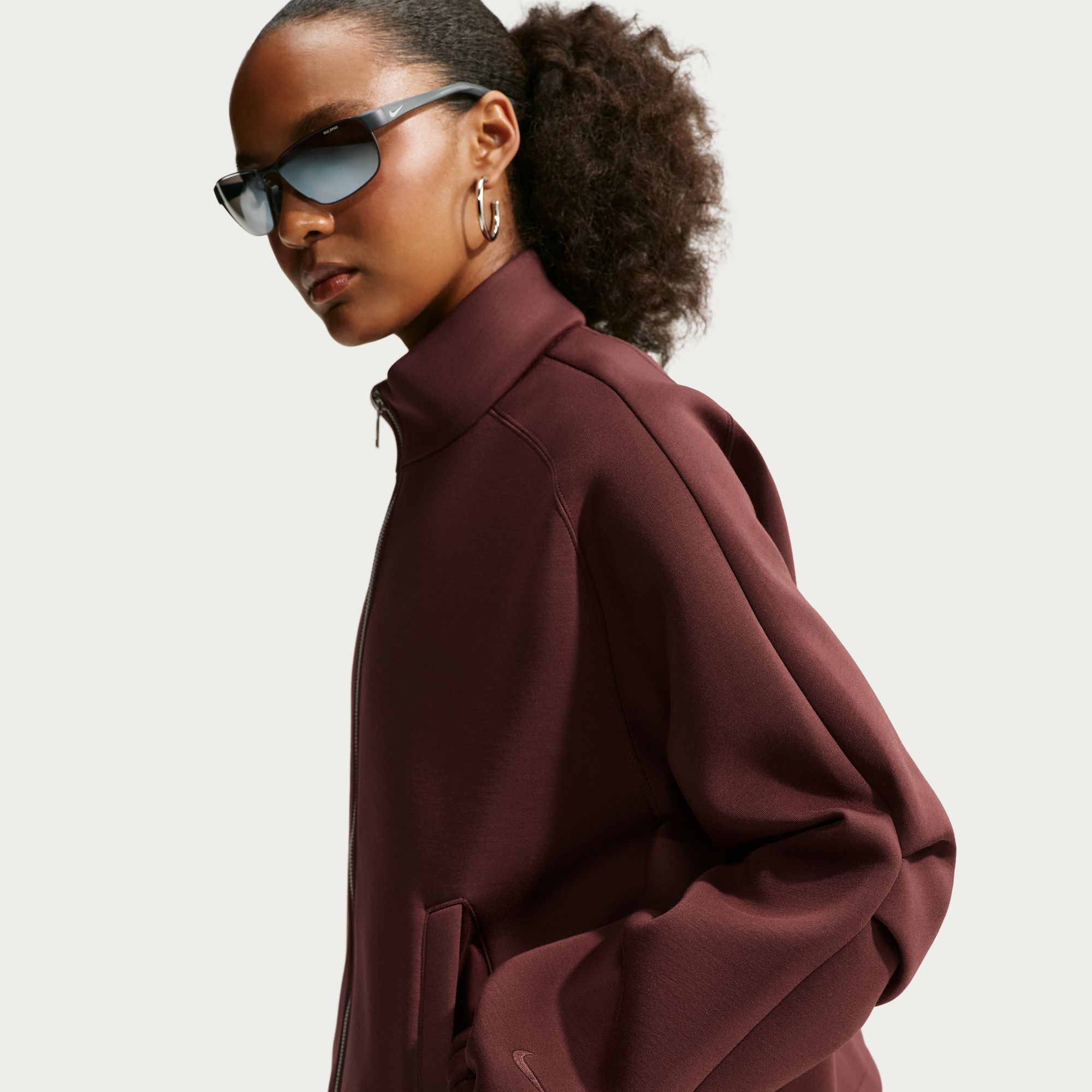 Nike Women's Sportswear Oversized Fleece Track Jacket product image