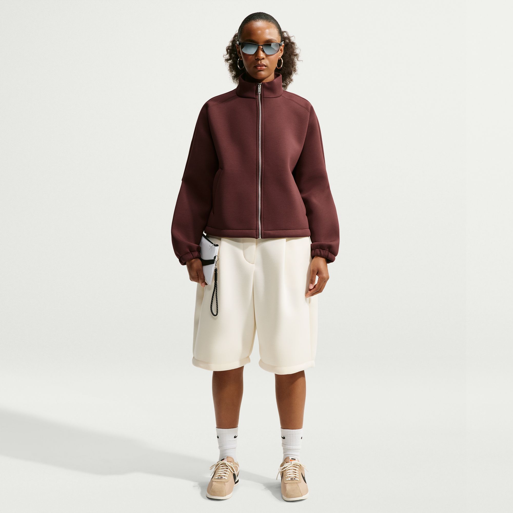 Nike Women's Sportswear Oversized Fleece Track Jacket product image