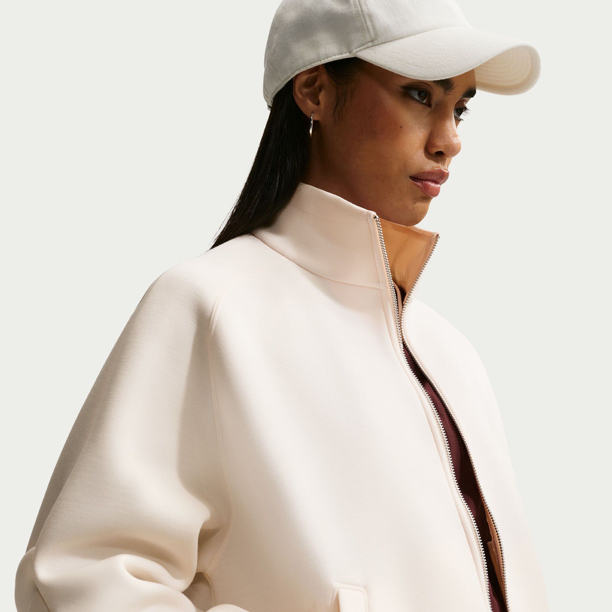 Nike Women's Sportswear Oversized Fleece Track Jacket product image