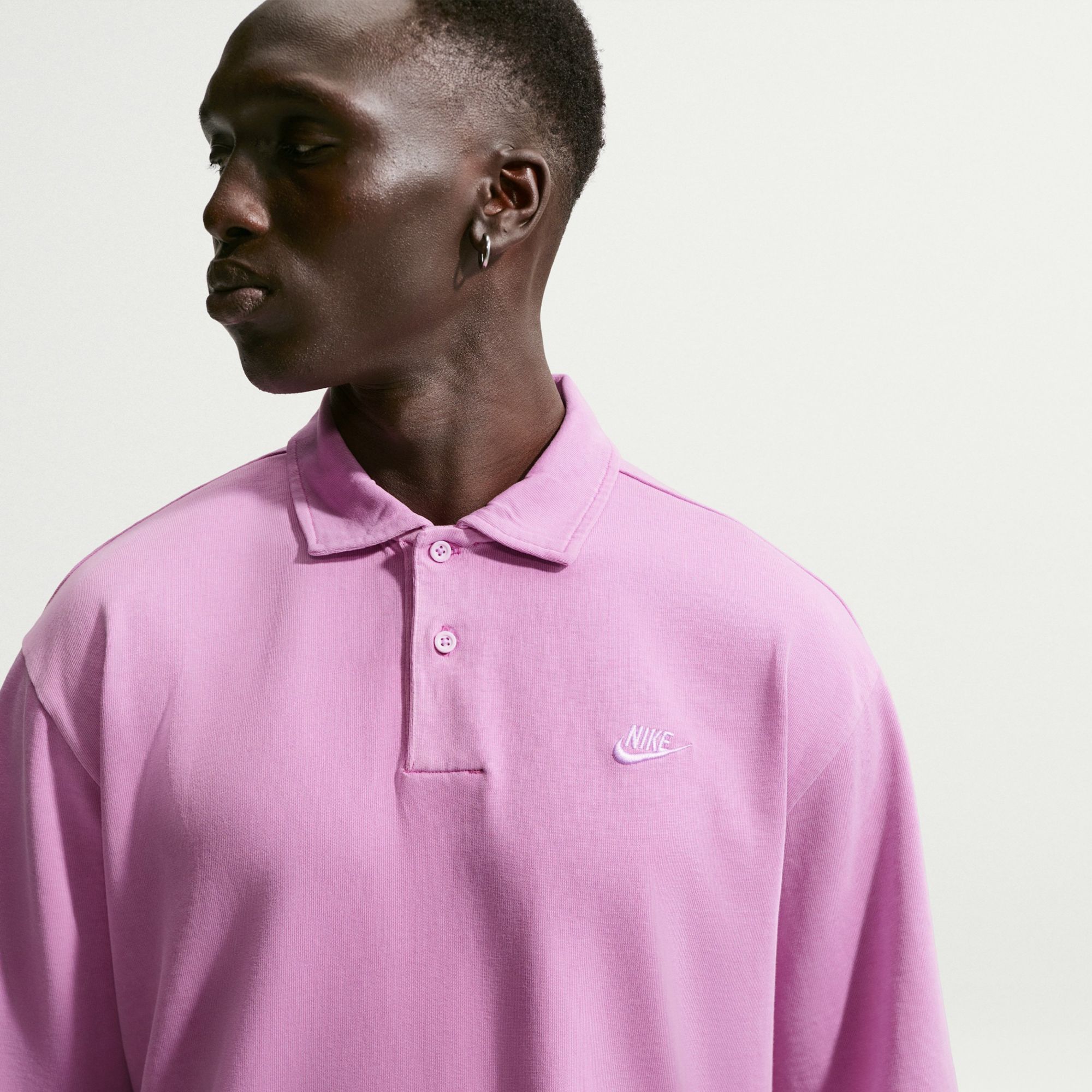 Nike Men's Sportswear Club Washed Jersey Polo product image