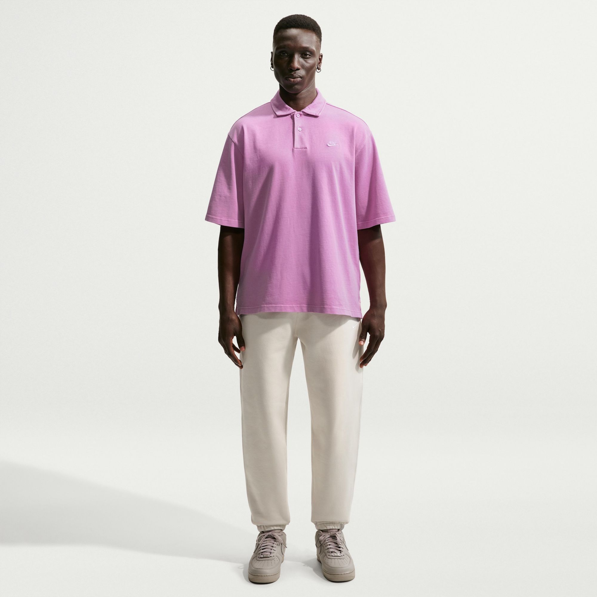 Nike Men's Sportswear Club Washed Jersey Polo product image