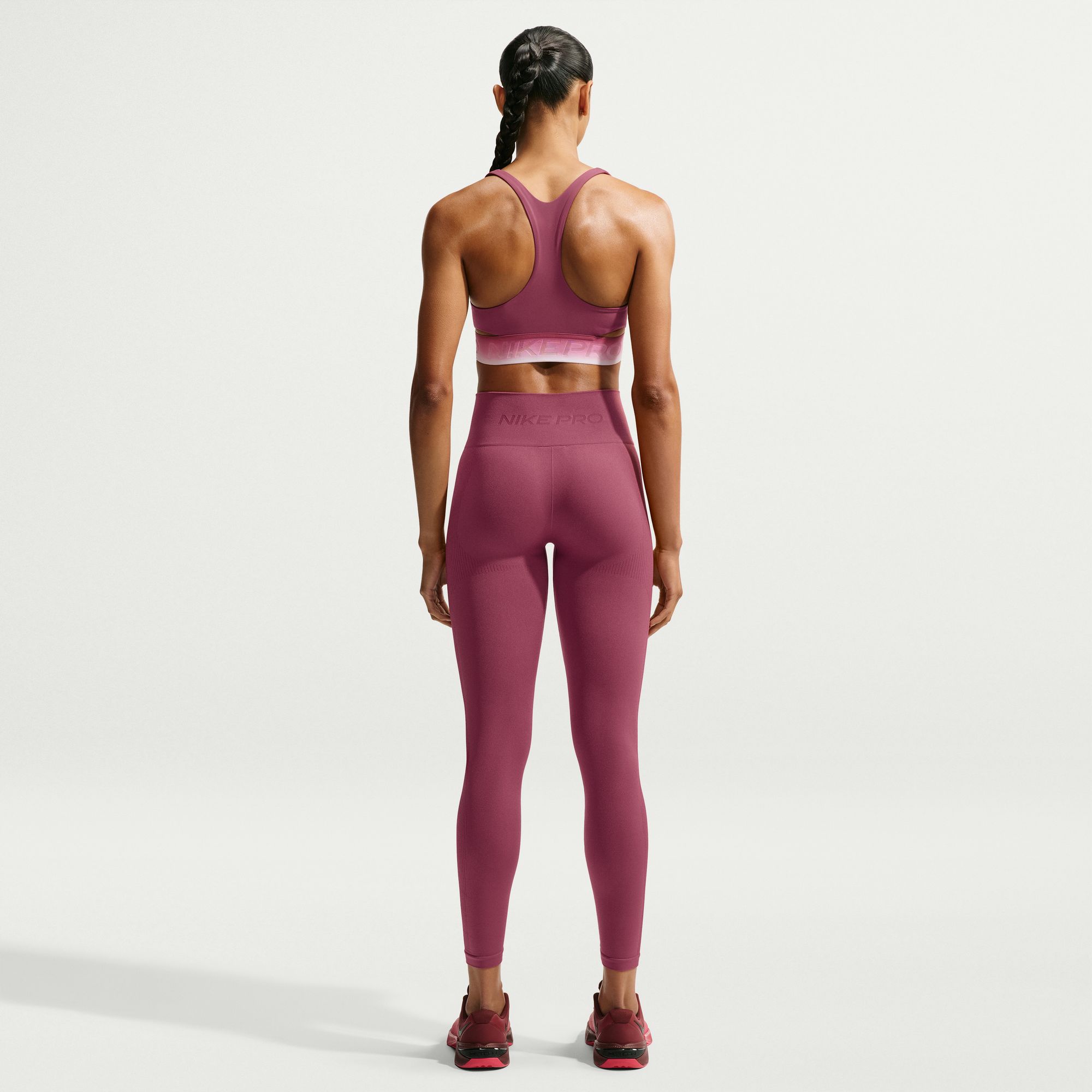 Nike Women's Pro Seamless High-Waisted 7/8 Leggings product image
