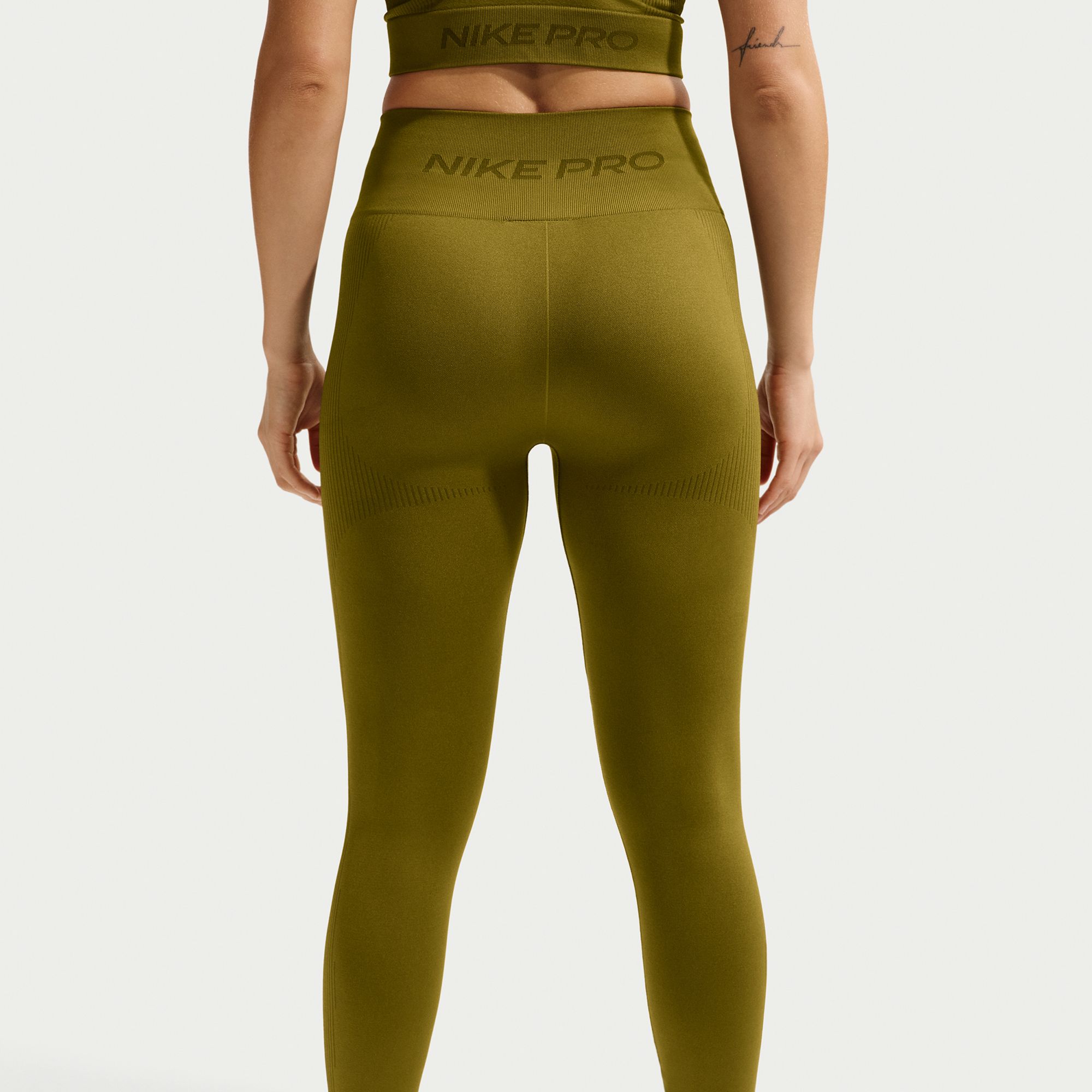 Nike Women's Pro Seamless High-Waisted 7/8 Leggings product image
