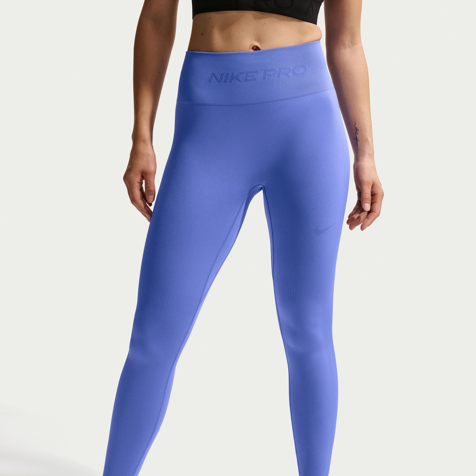 Nike Women's Pro Seamless High-Waisted 7/8 Leggings product image