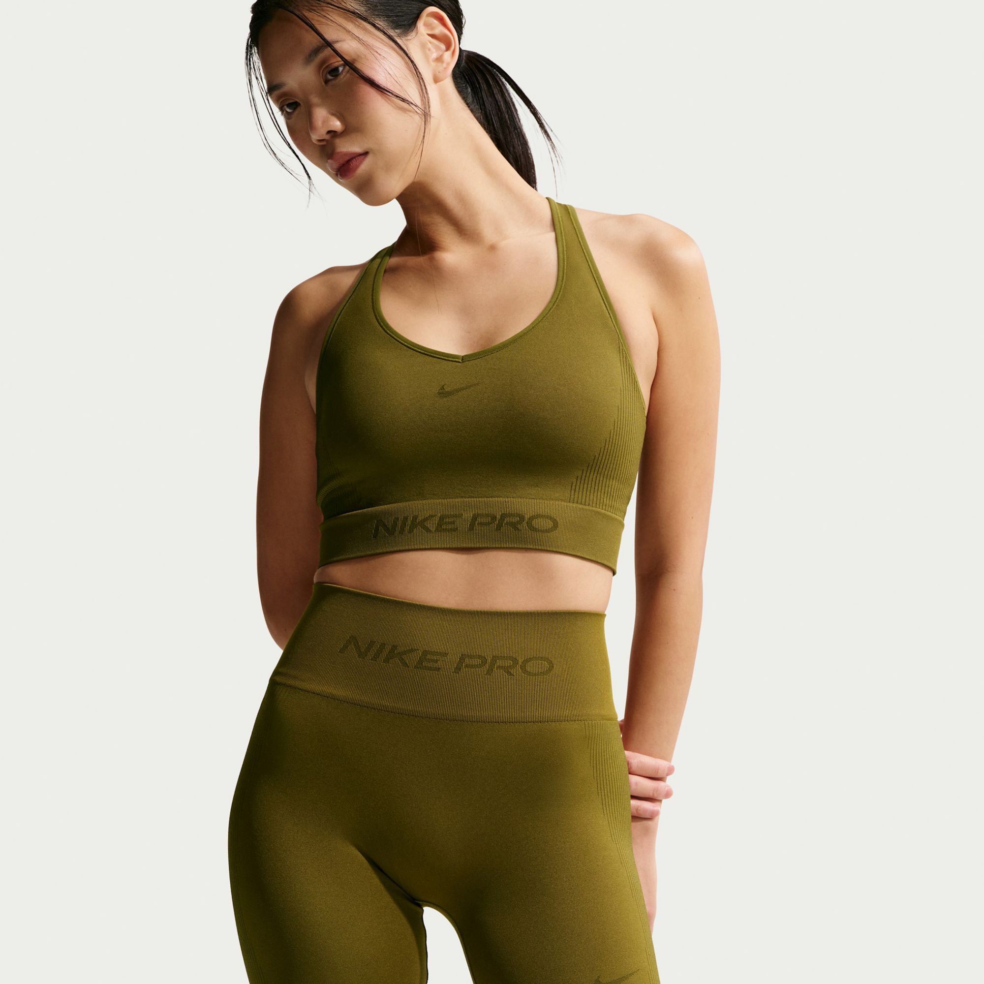 Nike Women's Pro Seamless Dri-FIT High-Waisted 5" Biker Shorts product image