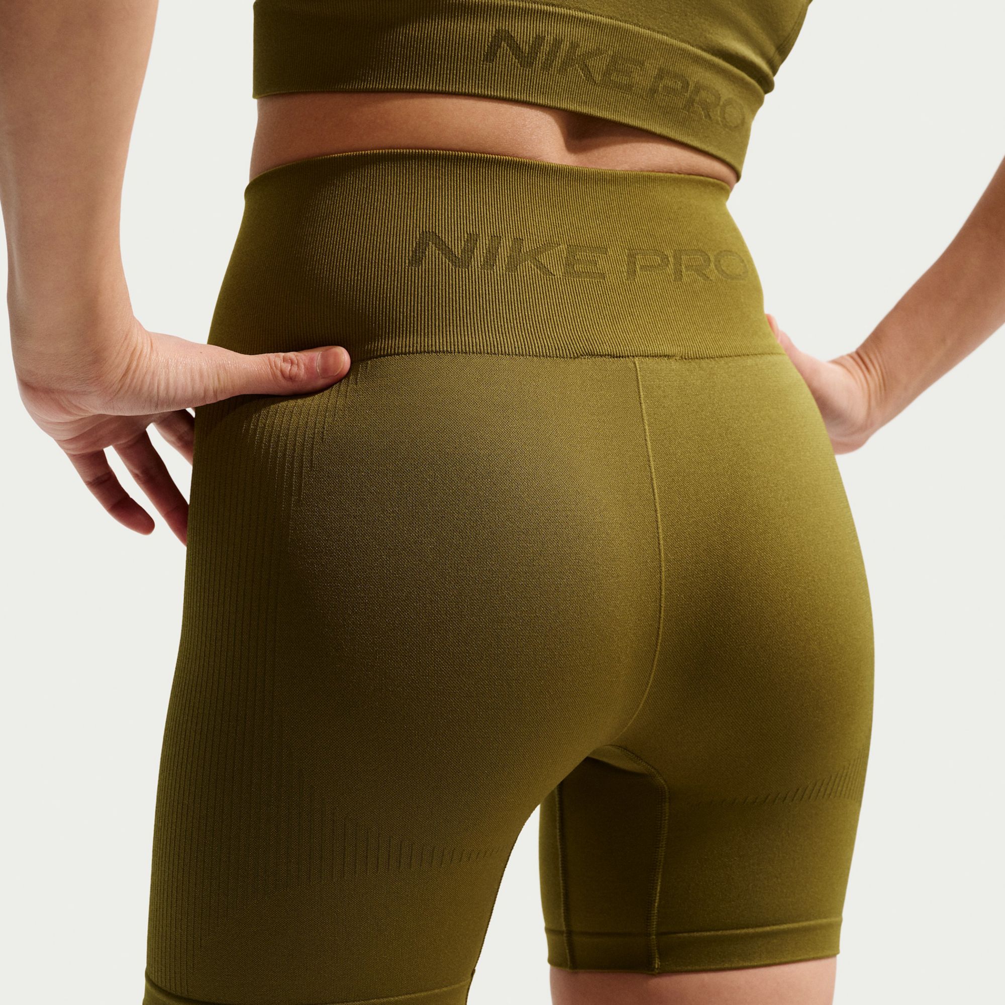 Nike Women's Pro Seamless Dri-FIT High-Waisted 5" Biker Shorts product image