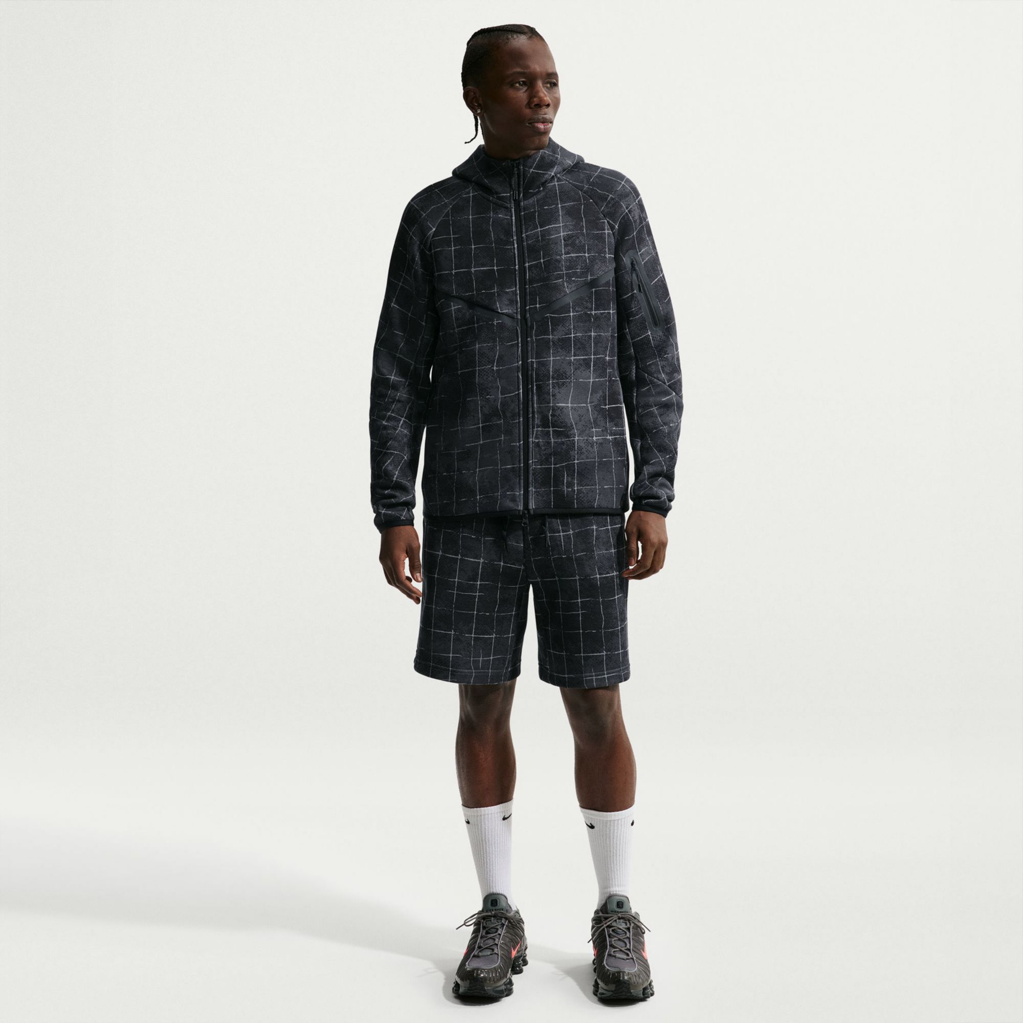 Nike Men's Tech Fleece Windrunner Full-Zip Printed Jacket product image