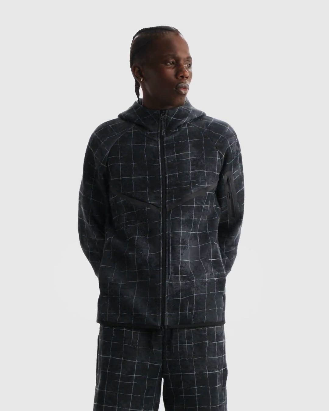 Nike Men's Tech Fleece Windrunner Full-Zip Printed Jacket product