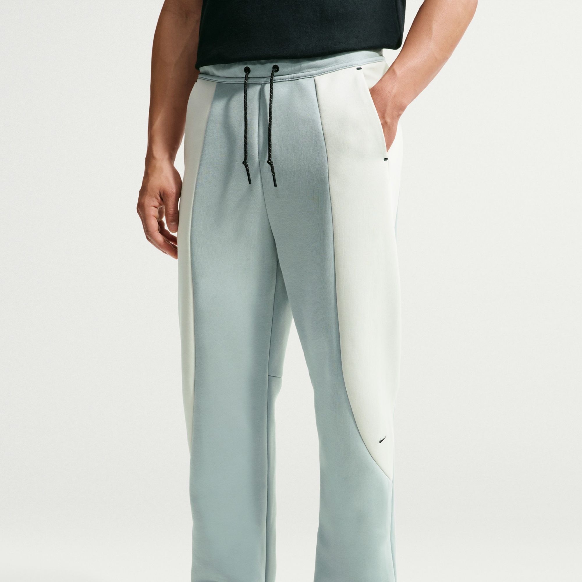 Nike Men's Tech Fleece Color Block Open-Hem Pants product image