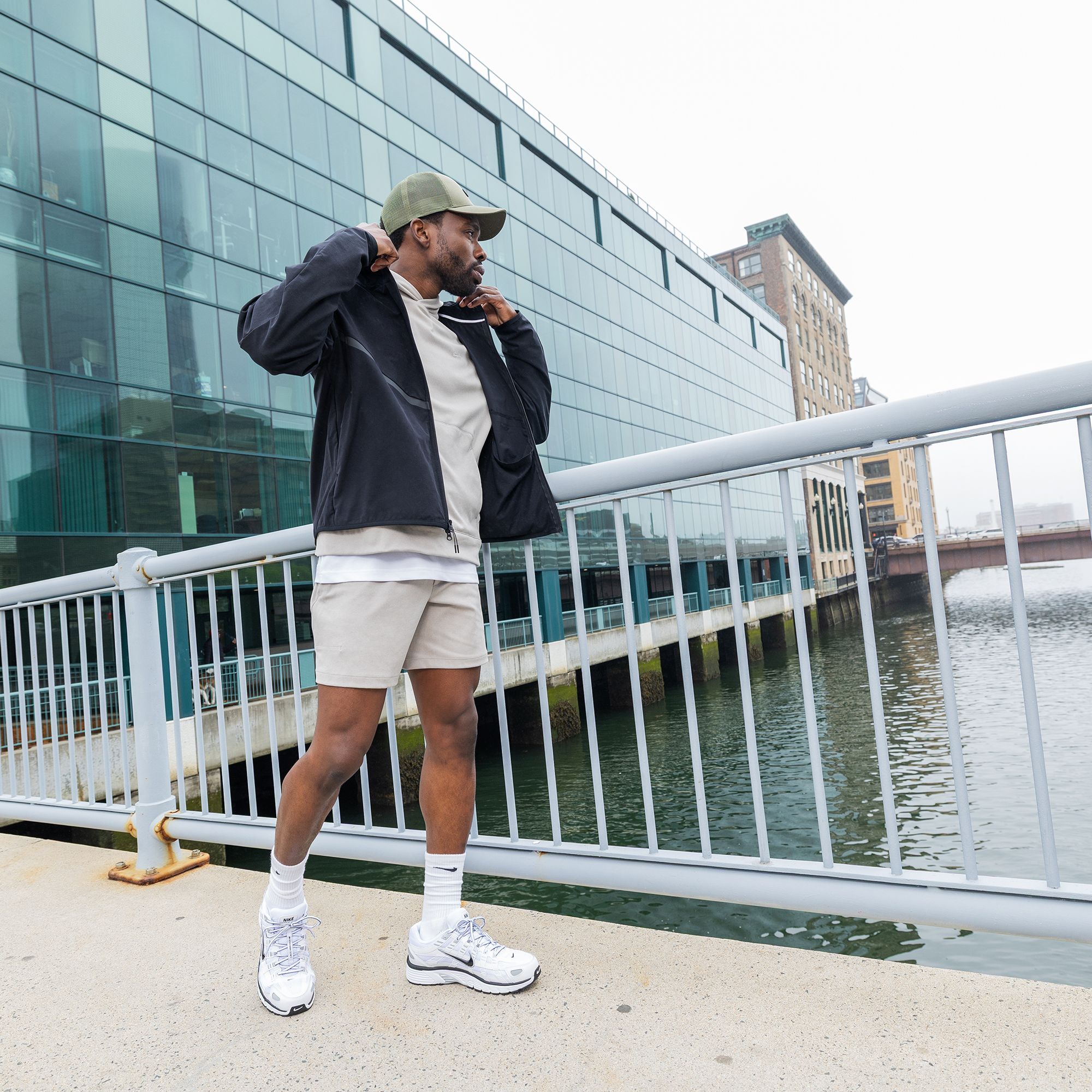 Nike Men's Tech Shori Knit Windrunner Full-Zip Jacket product image