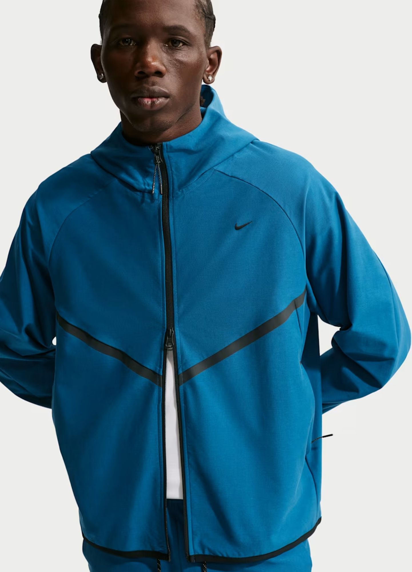 Nike Men's Tech Shori Knit Windrunner Full-Zip Jacket product image