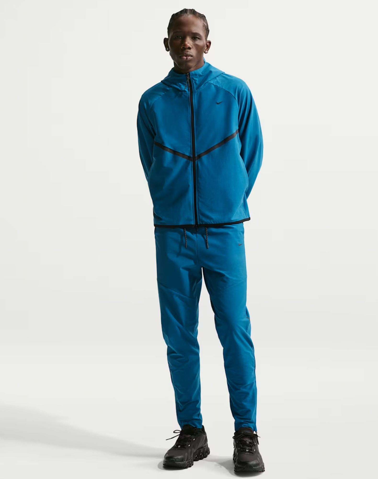 Nike Men's Tech Shori Knit Windrunner Full-Zip Jacket product image