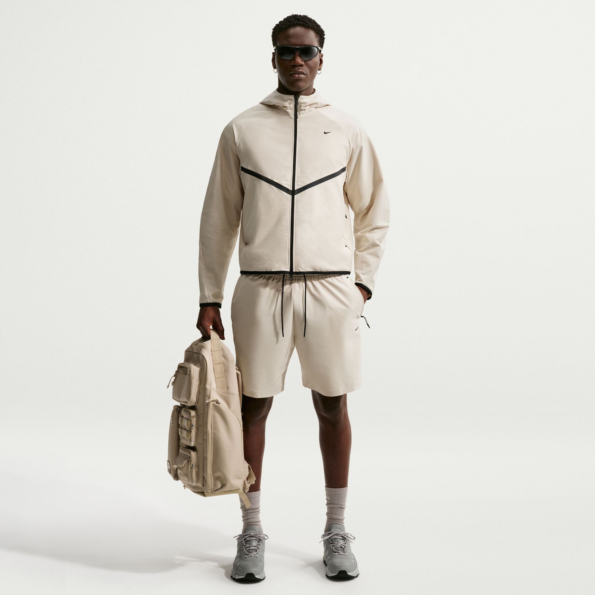 Nike Men's Tech Shori Knit Windrunner Full-Zip Jacket product image