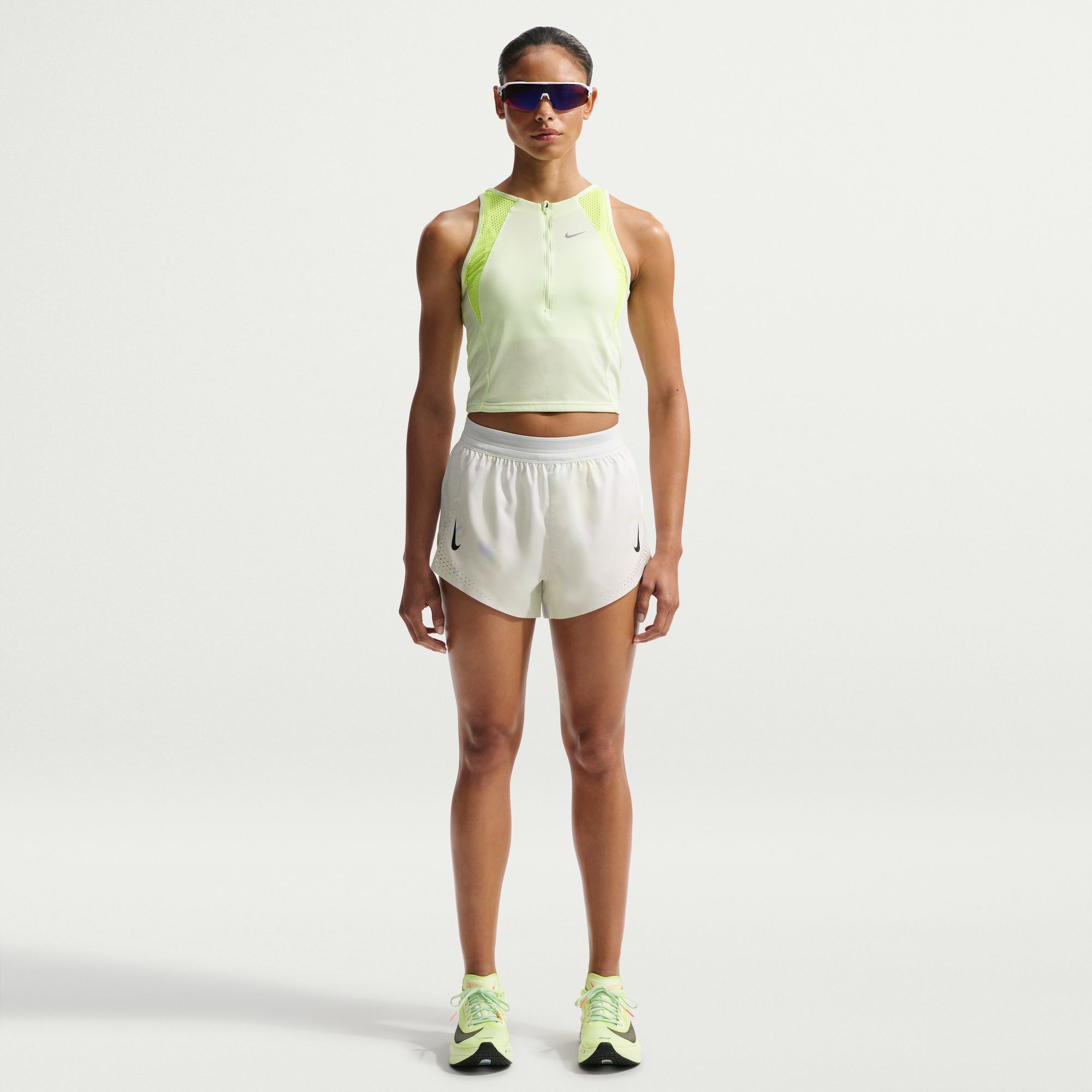 Nike Women's AeroSwift Dri-FIT ADV Mid-Rise Brief-Lined 3" Running Shorts product image