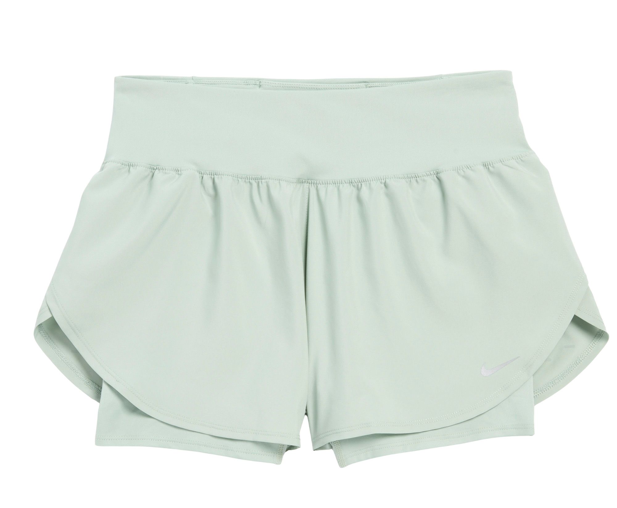 Nike Women's Flow Dri-FIT High-Waisted 2-in-1 Running Shorts product image