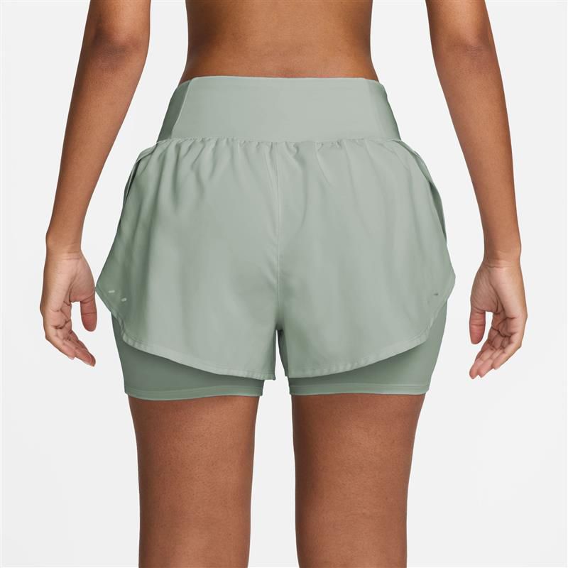 Nike Women's Flow Dri-FIT High-Waisted 2-in-1 Running Shorts product image