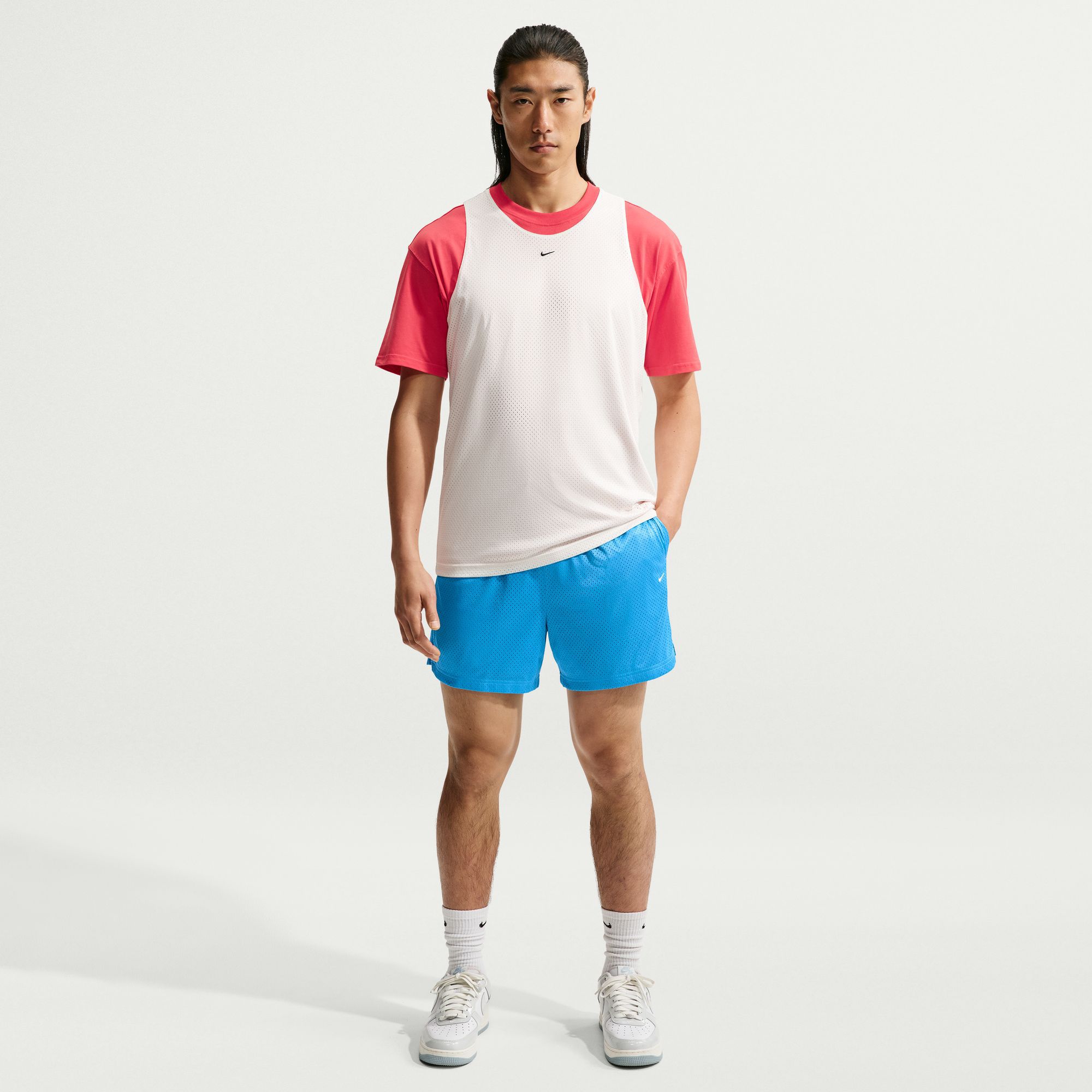 Nike Men's Dri-FIT Standard Issue 5" Mesh Basketball Practice Shorts product image