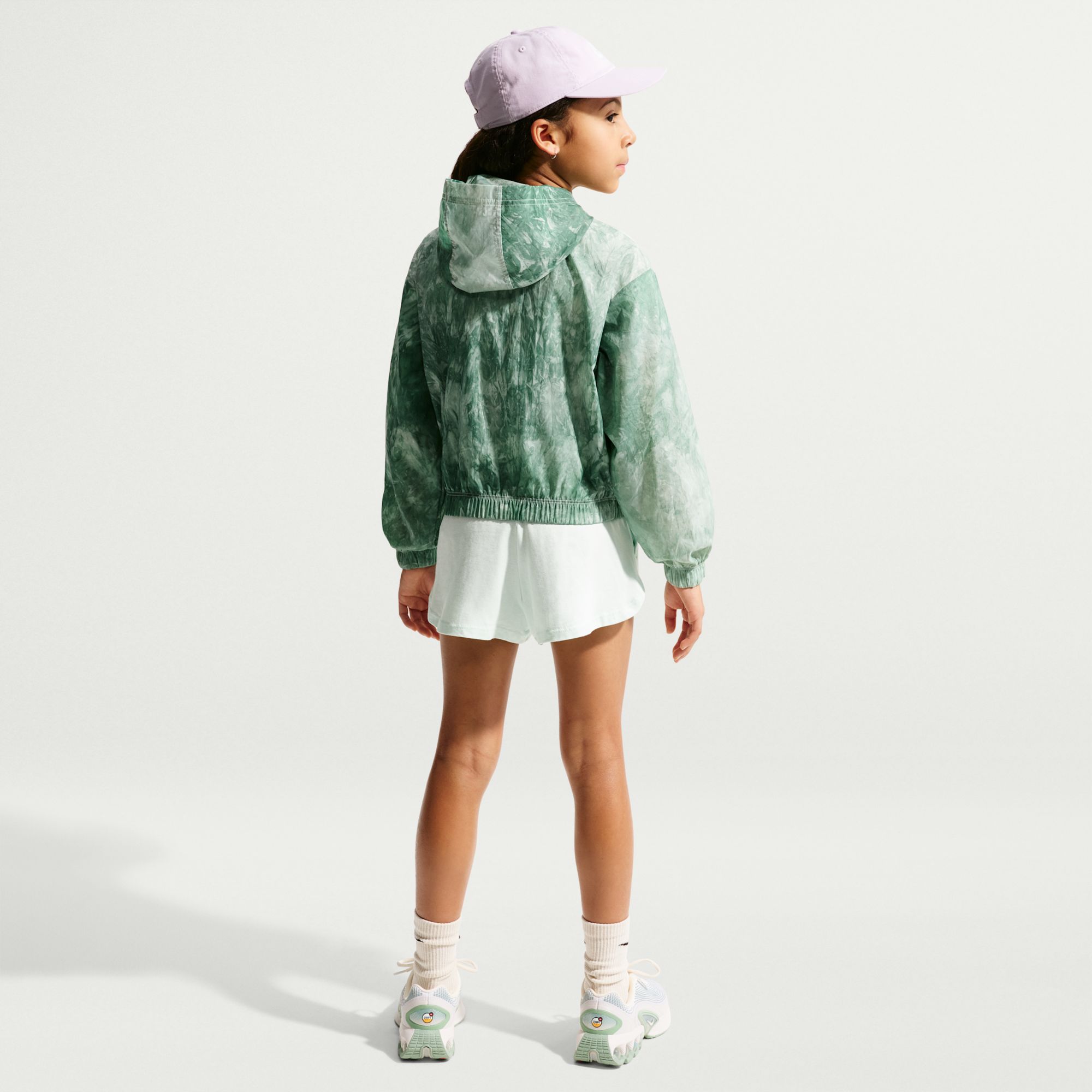 Nike Girls' Sportswear Woven Graphic Track Jacket product image