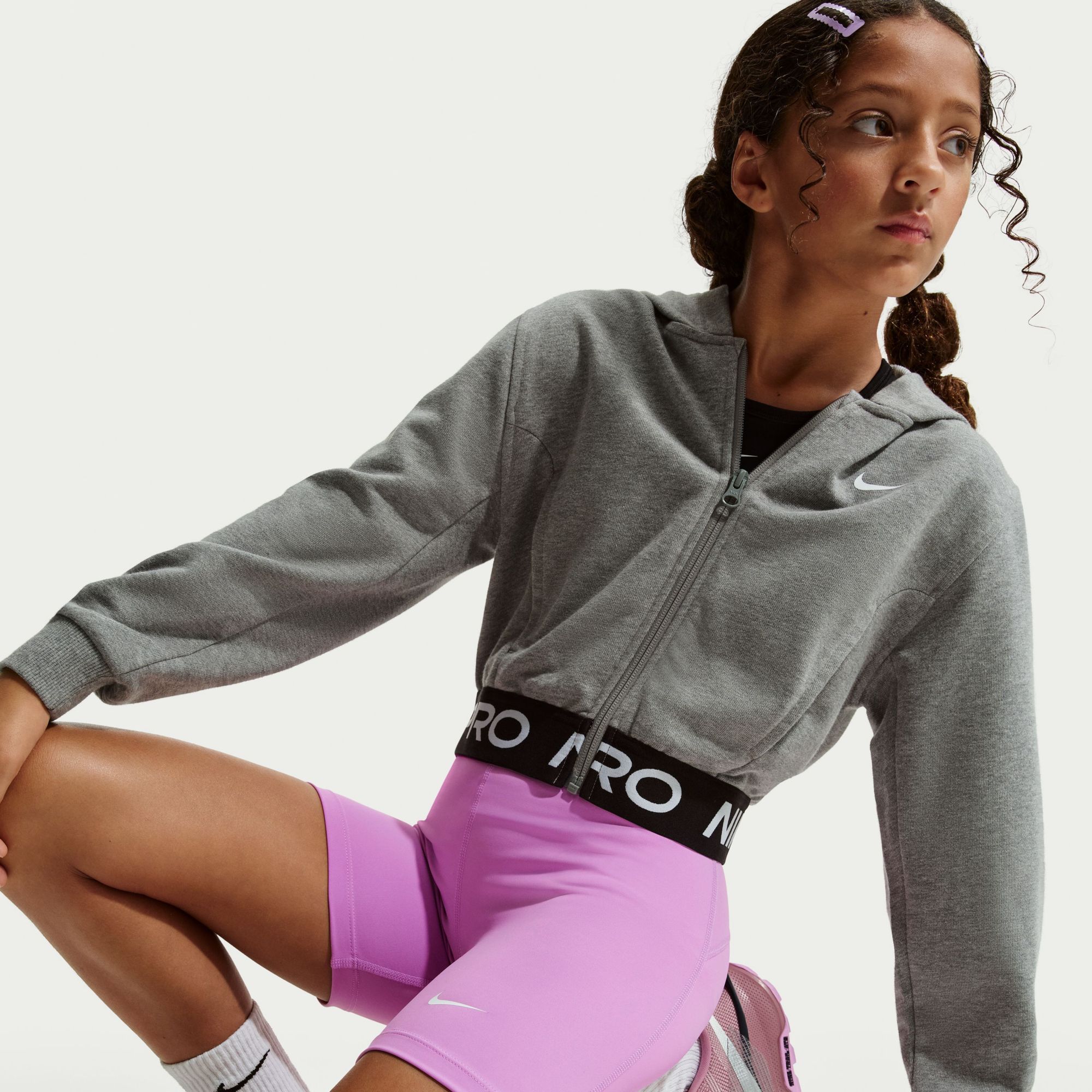 Nike Girls' Pro Dri-FIT 3" Shorts product image