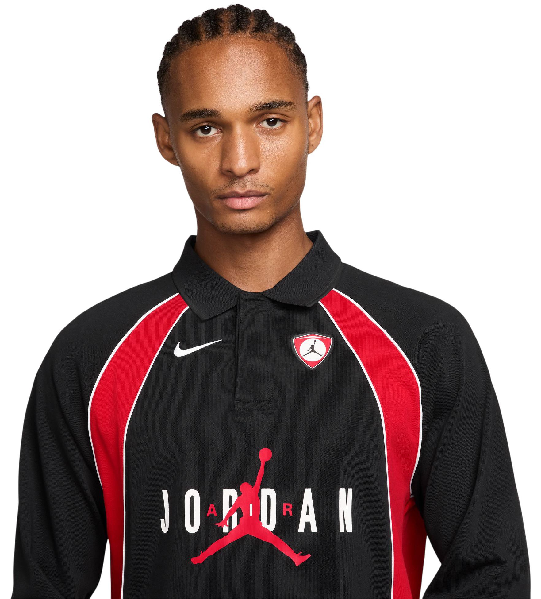 Jordan Men's Flight Long Sleeve Polo Jersey product image