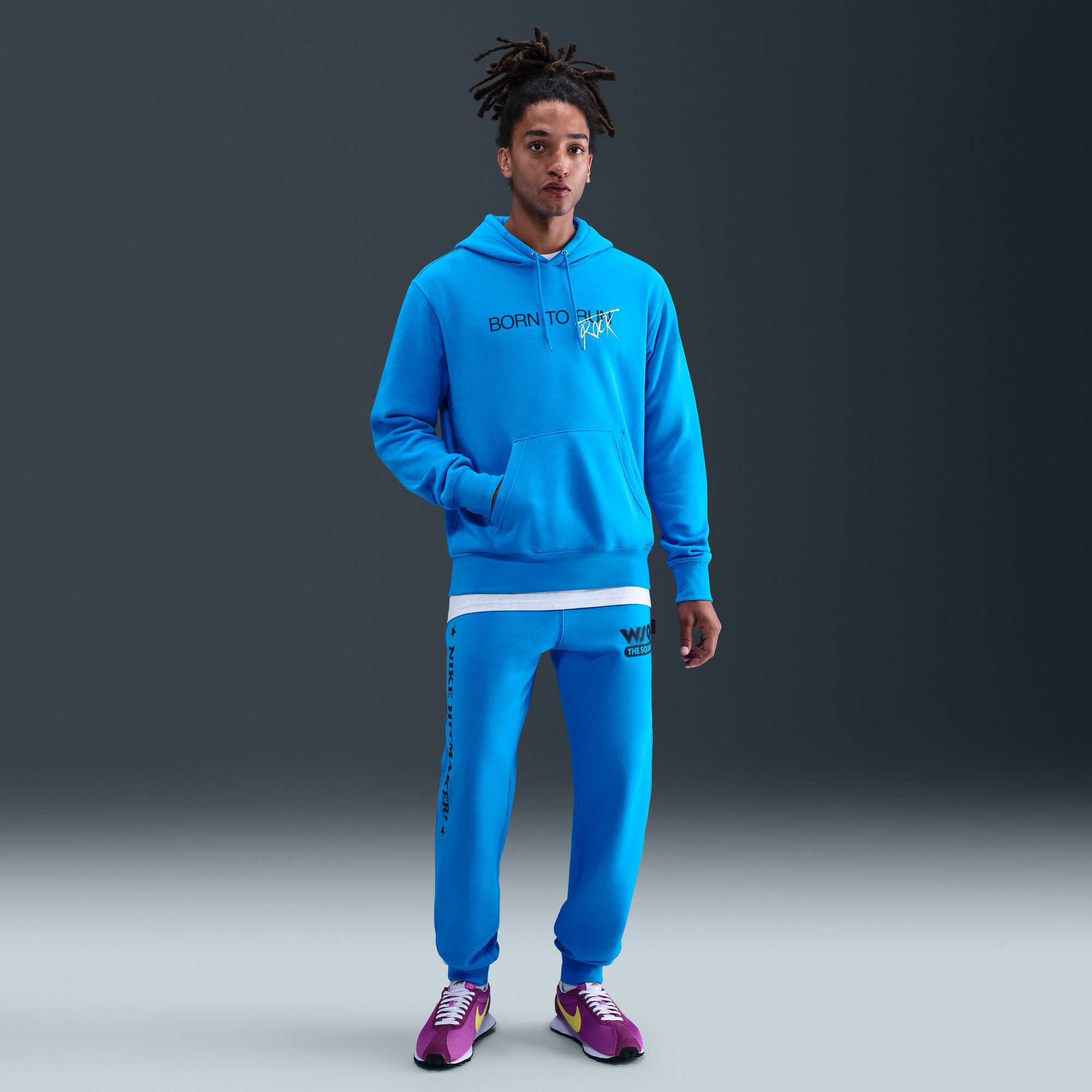 Nike x Stranger Things Men's Energy Club WSQK Hoodie product image