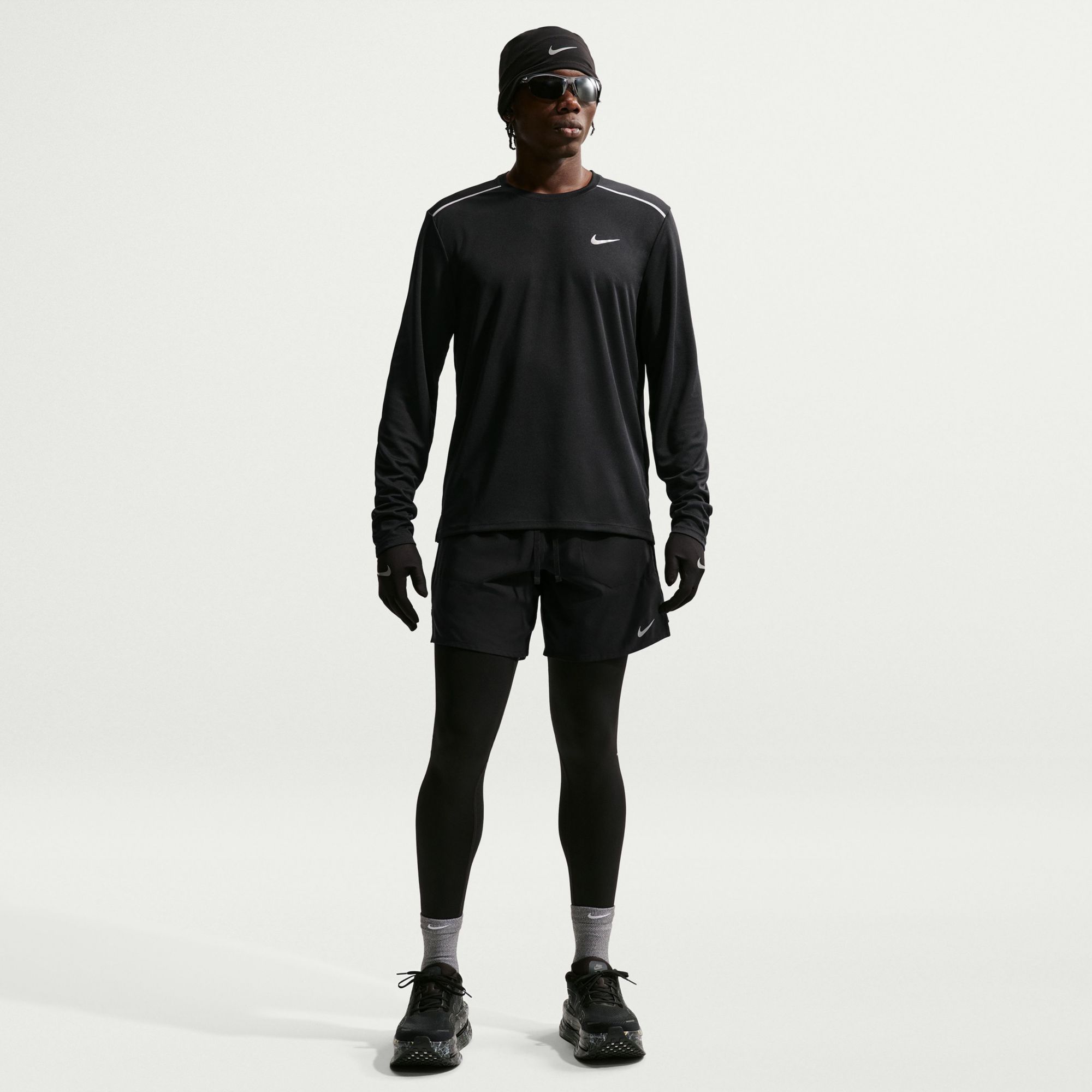 Nike Men's Dri-FIT Miler UV Long Sleeve Running T-Shirt product image