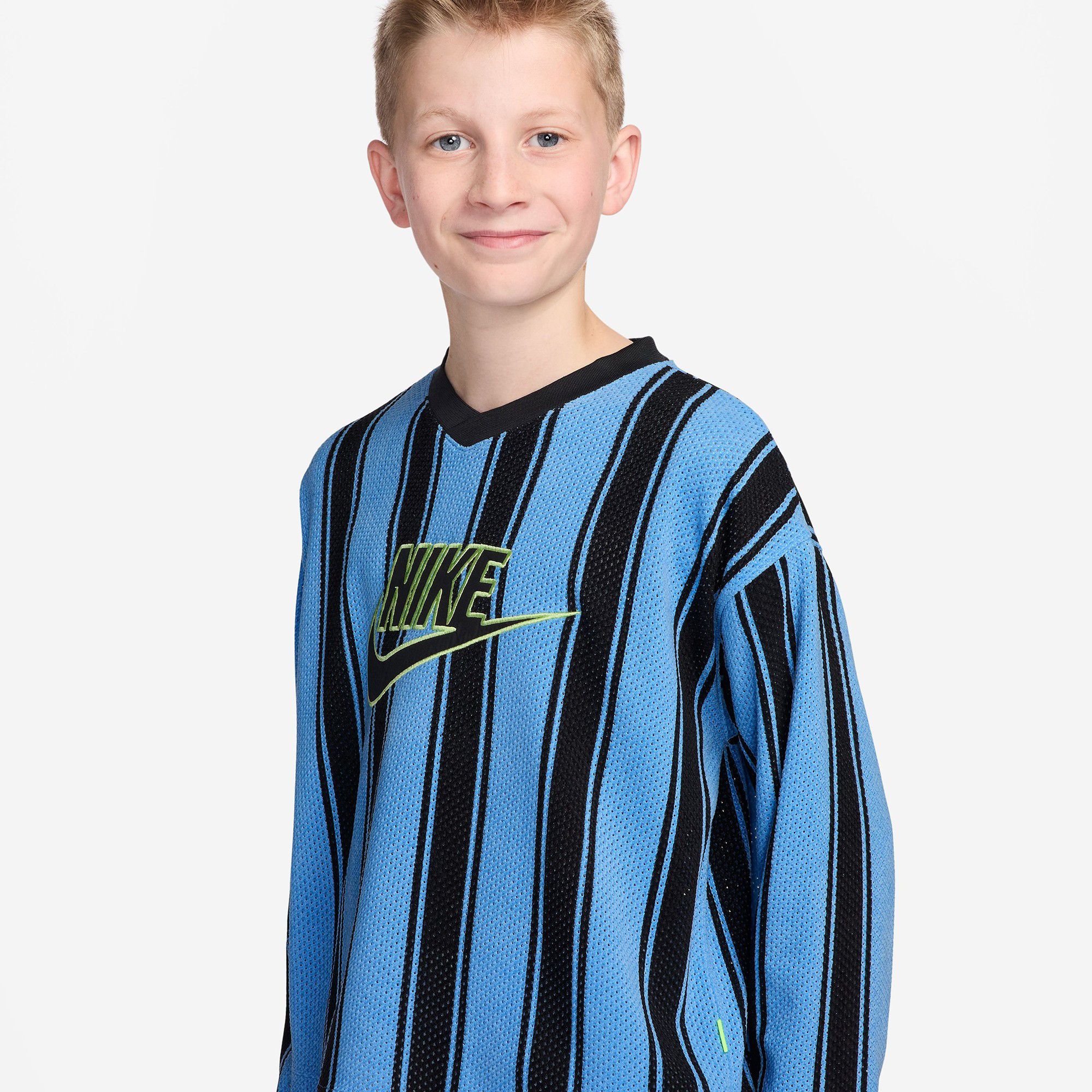Nike Kids' Sportswear Long Sleeve Mesh Jersey product image