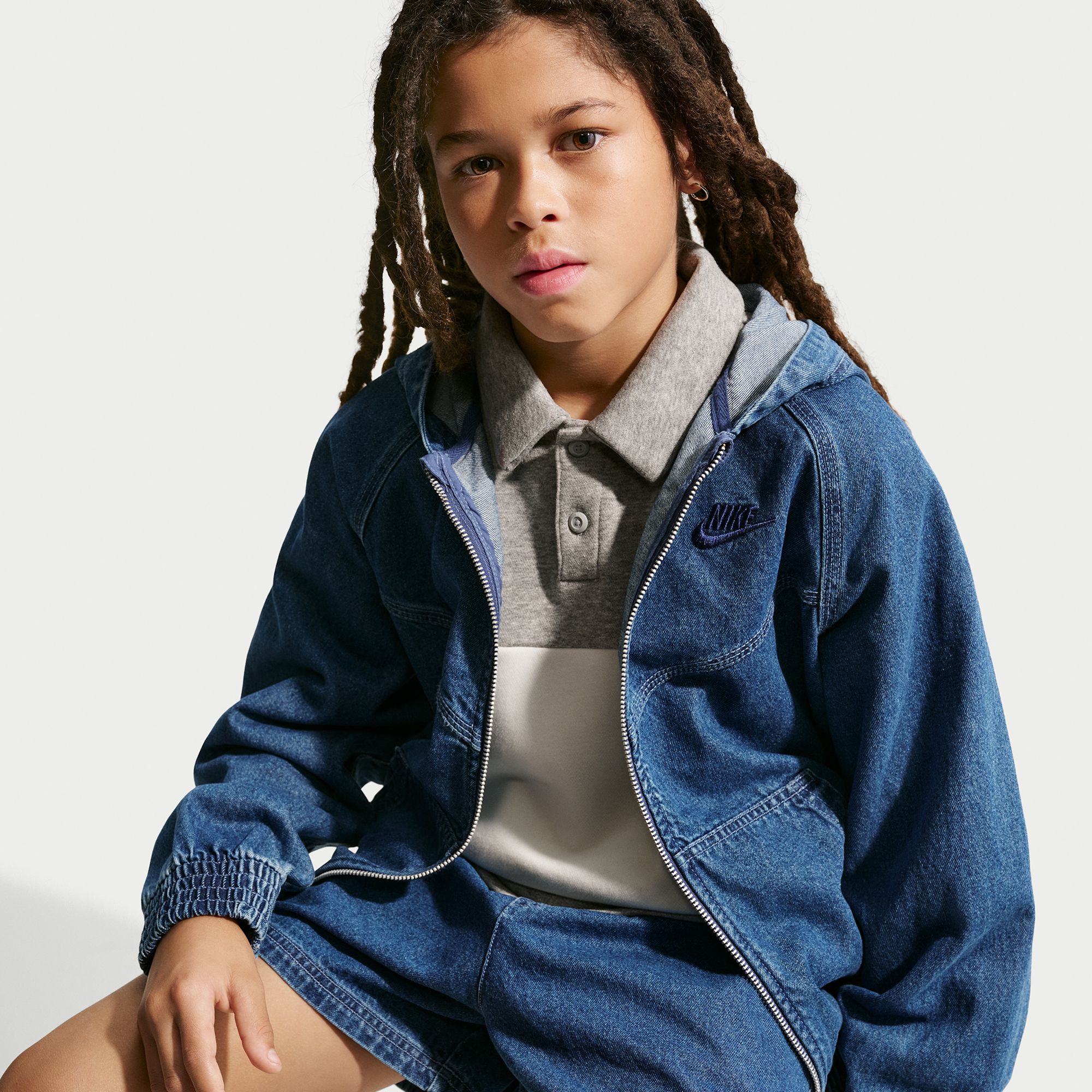 Nike Kids' Sportswear Denim Short product image