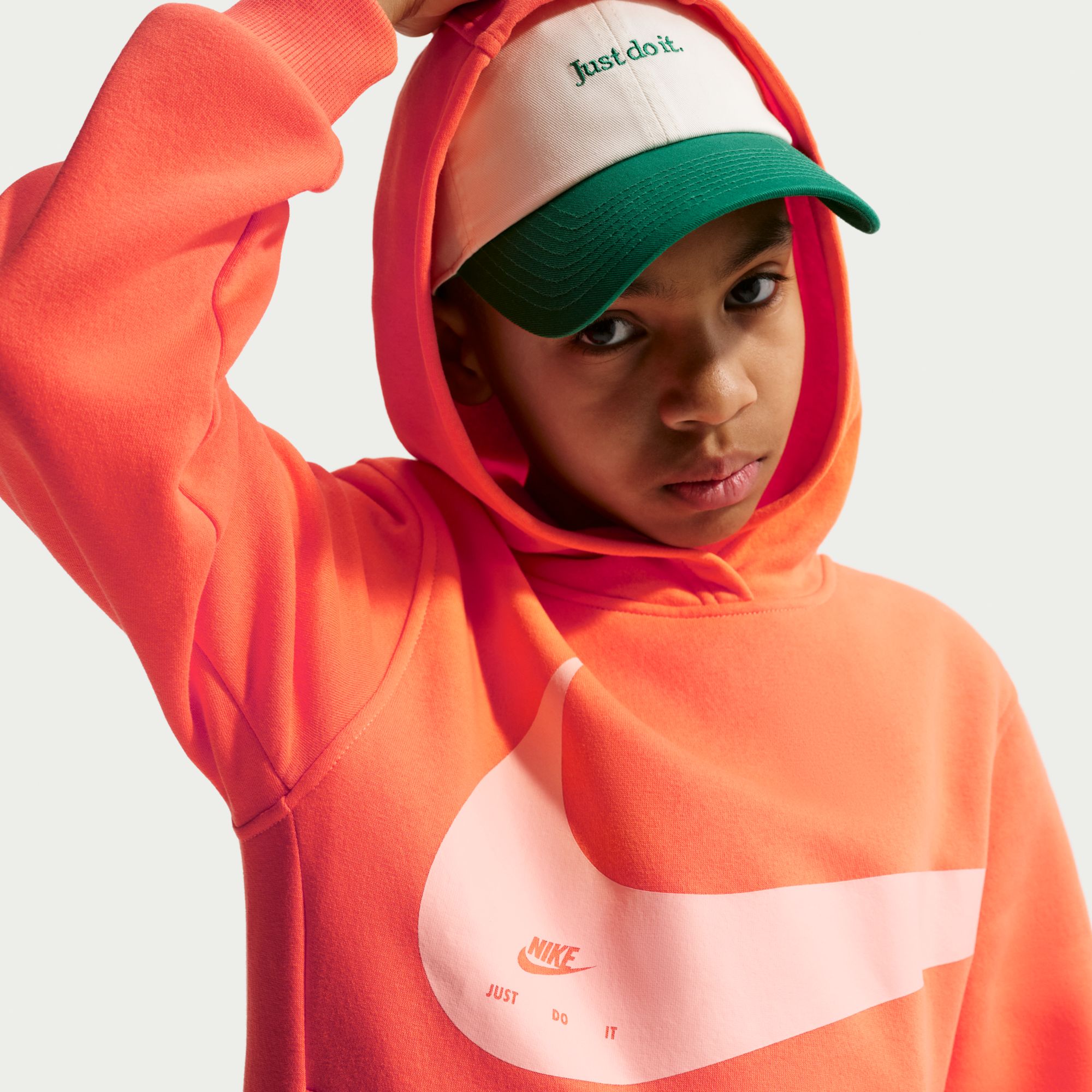 Nike Kids' Sportswear Club Fleece Brand Hoodie product image