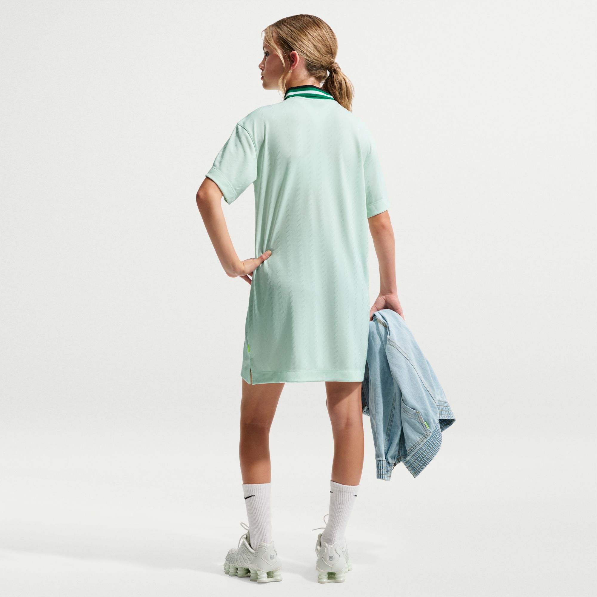 Nike Girls' Sportswear Short-Sleeve Jersey Dress product image