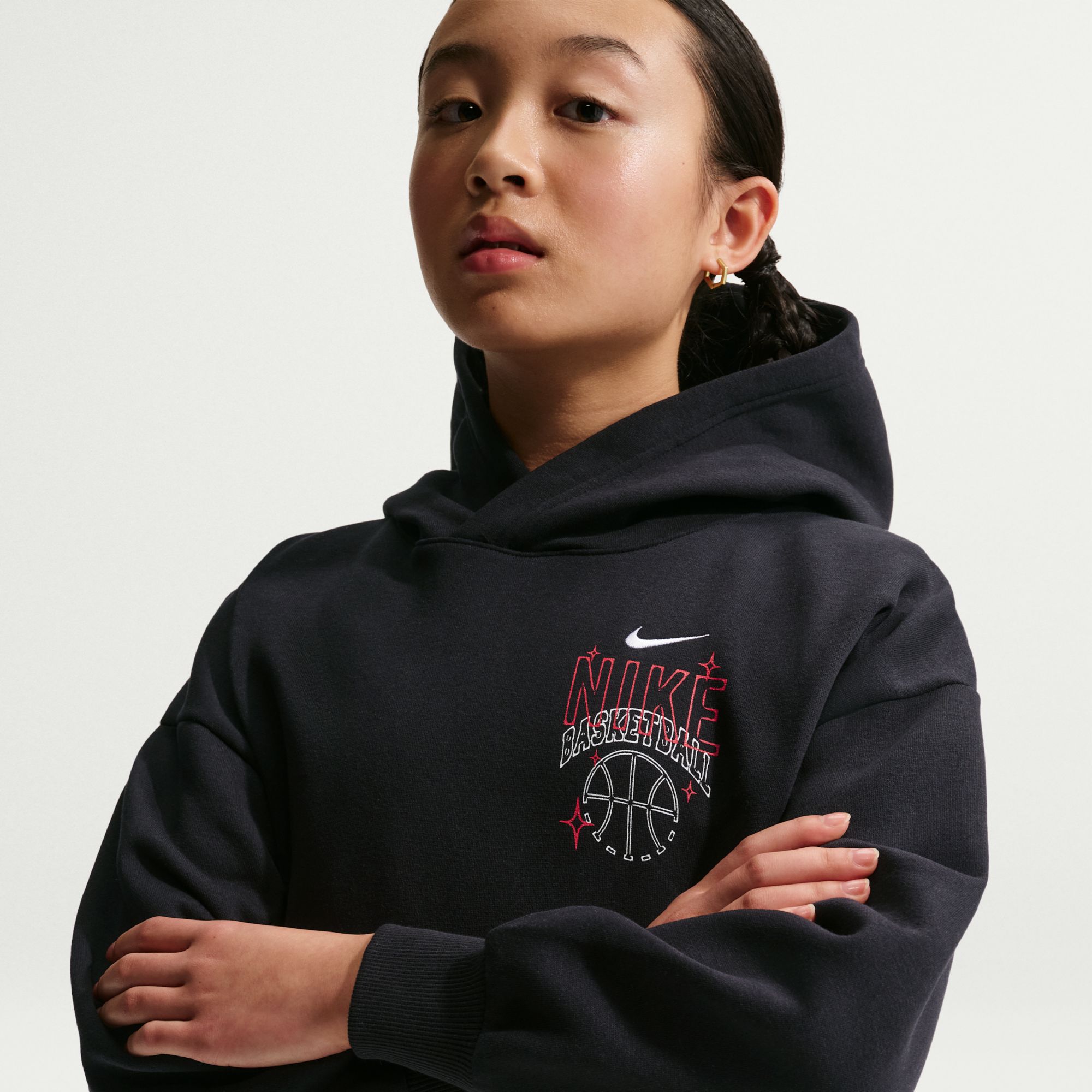 Nike Kids' Sportswear Fleece Oversized Hoodie product image