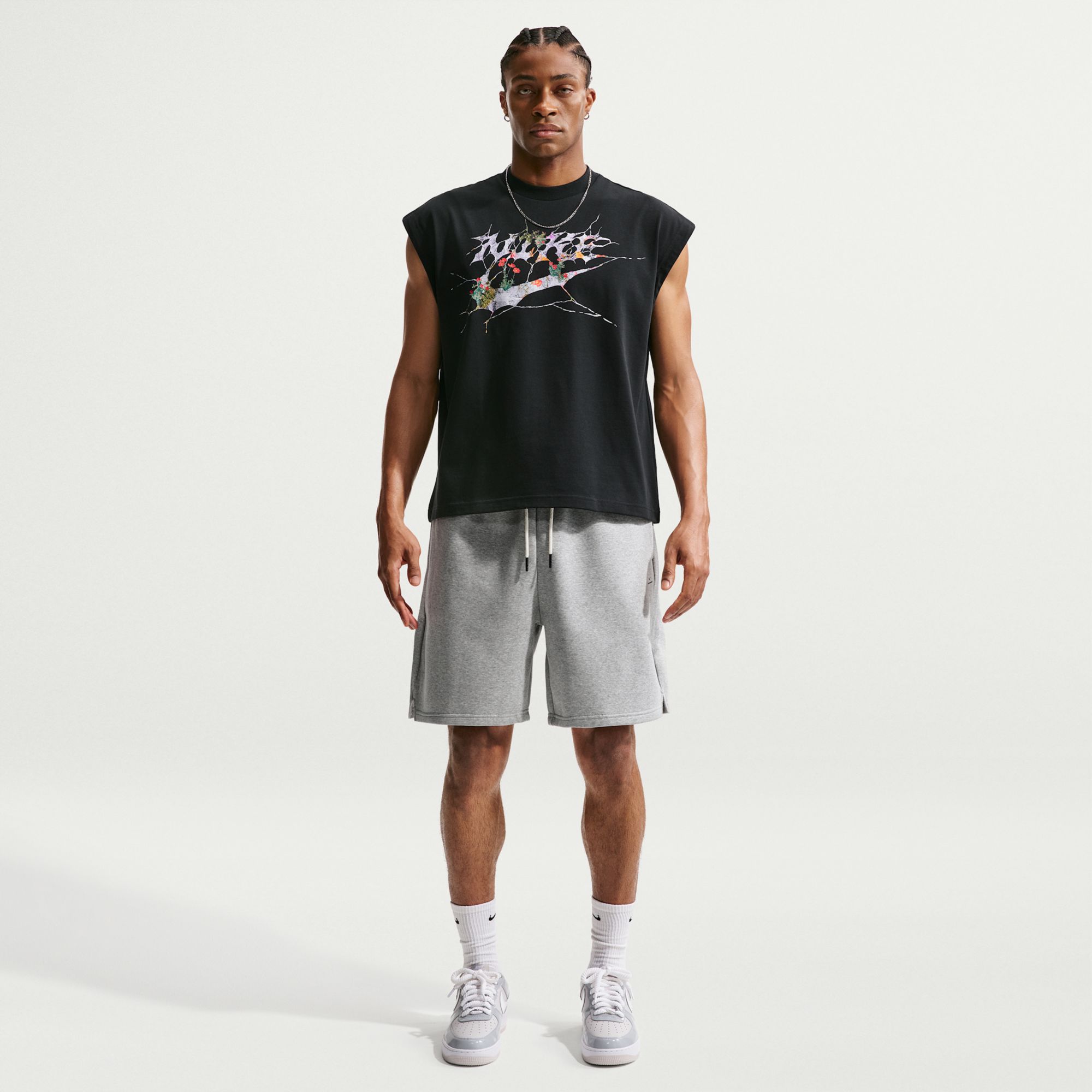 Nike Men's Dri-FIT Standard Issue Flowers Sleeveless Graphic T-Shirt product image