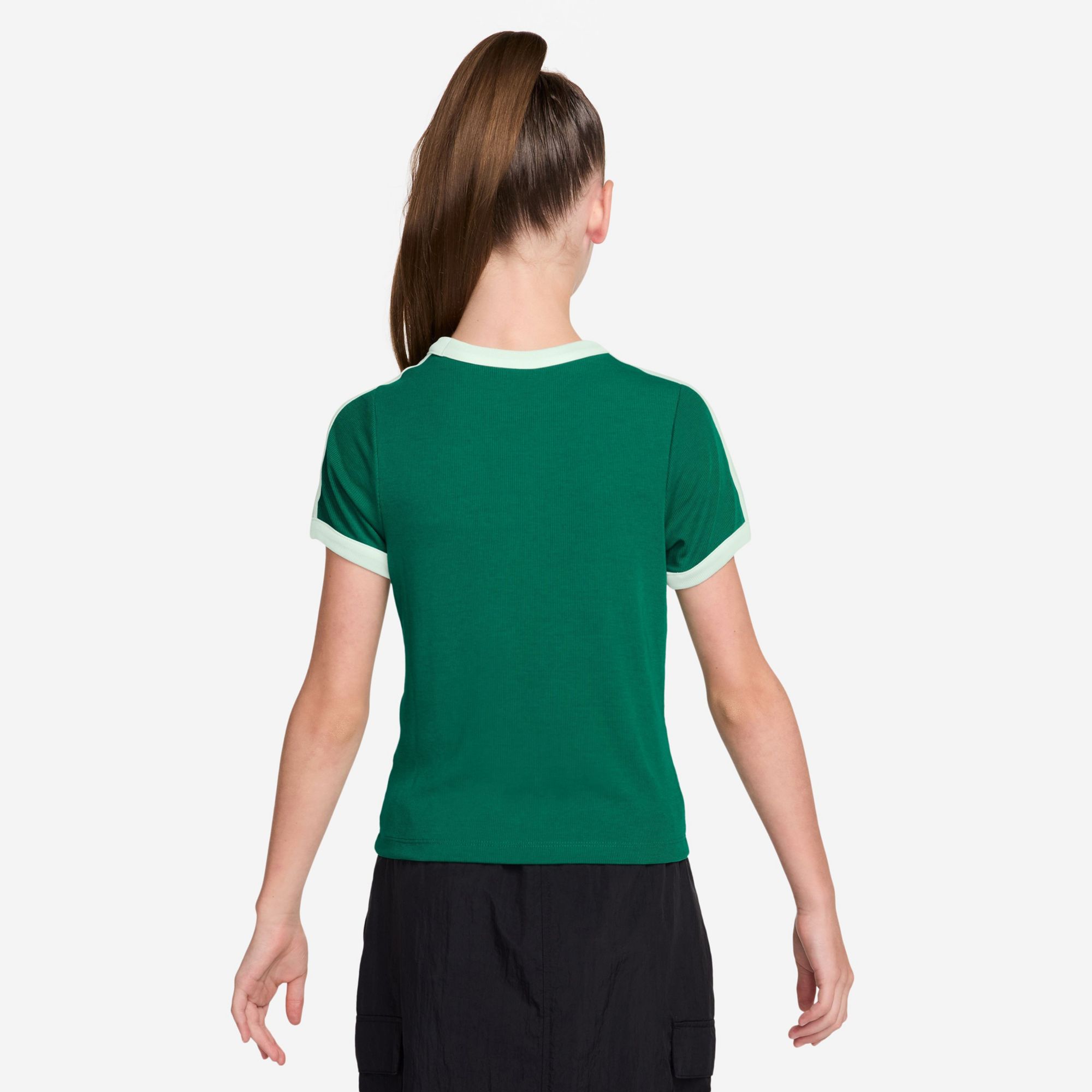 Nike Girls' Sportswear Short-Sleeve Rib T-Shirt product image