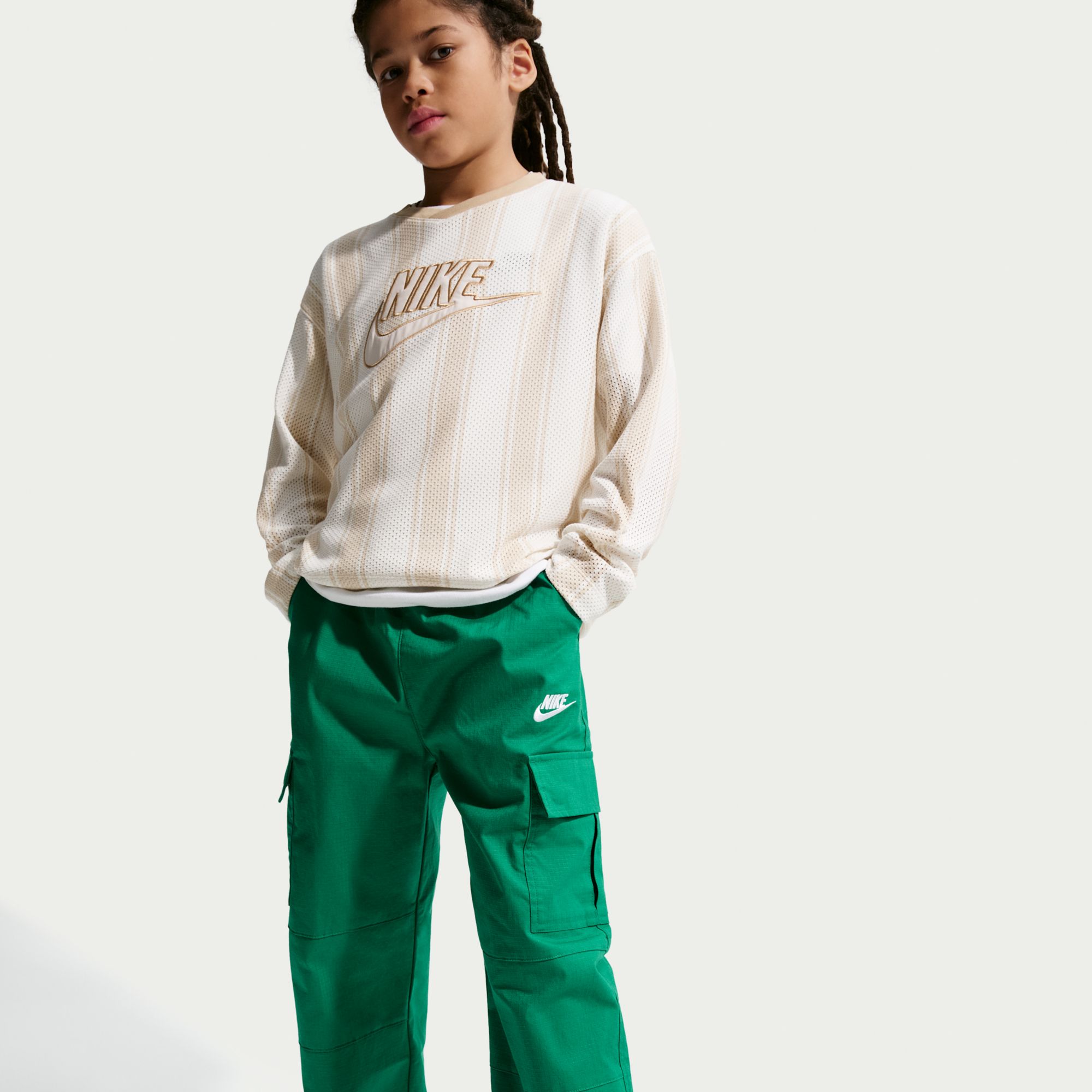 Nike Kids' Sportswear Woven Cargo Pants product image