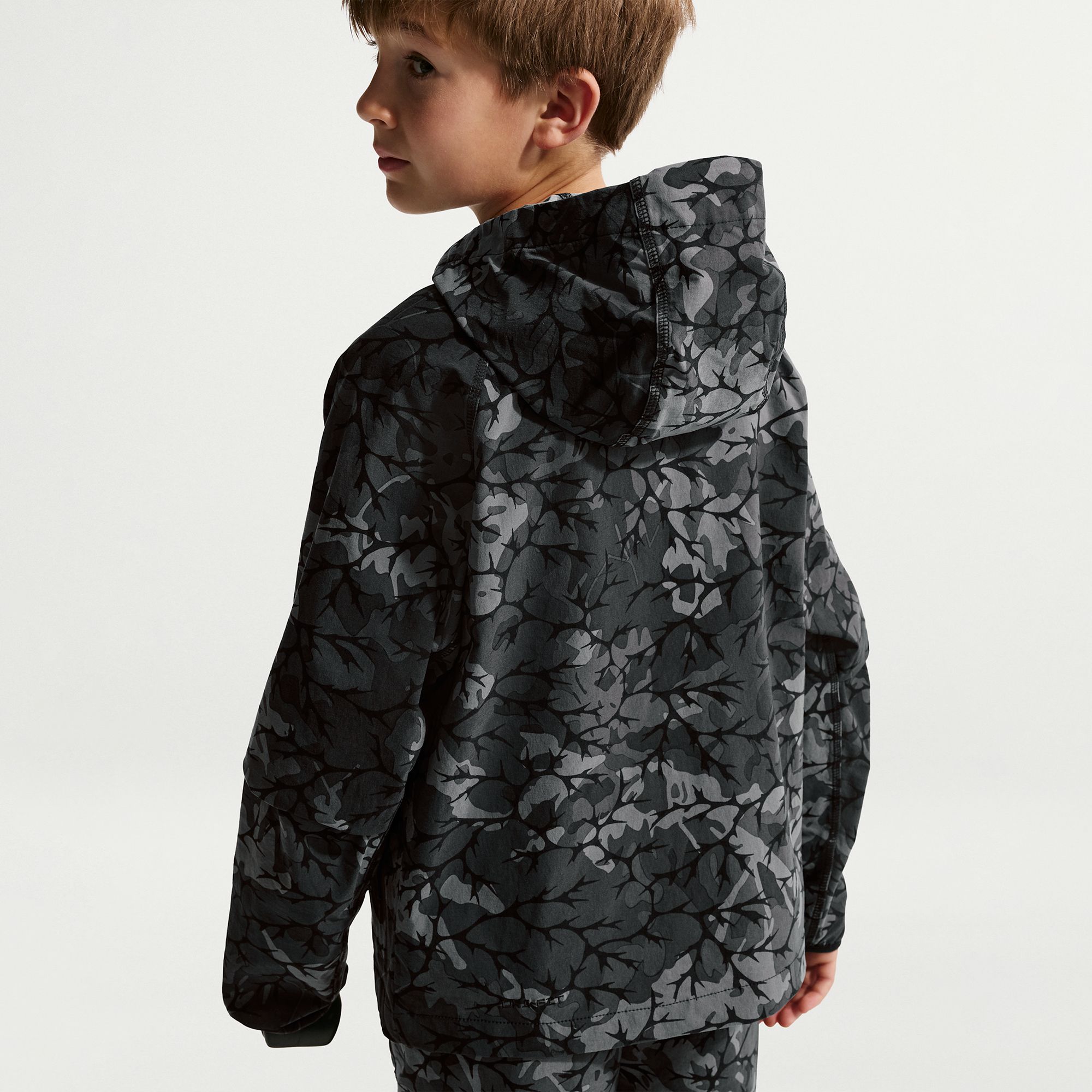 Nike Kids' Sportswear Tech Woven Printed Full-Zip Top product image