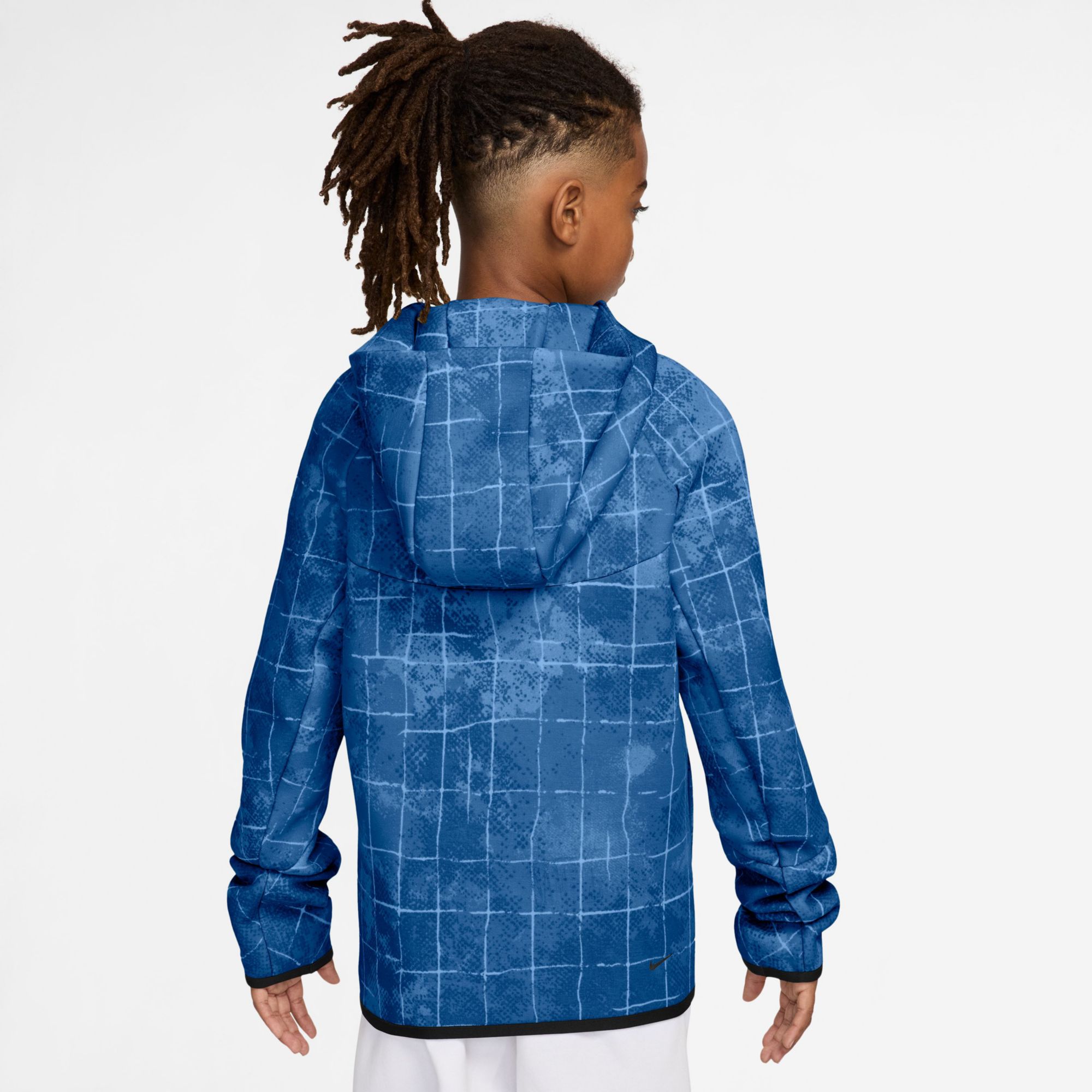 Nike Kids' Sportswear Tech Fleece Printed Full-Zip Top product image