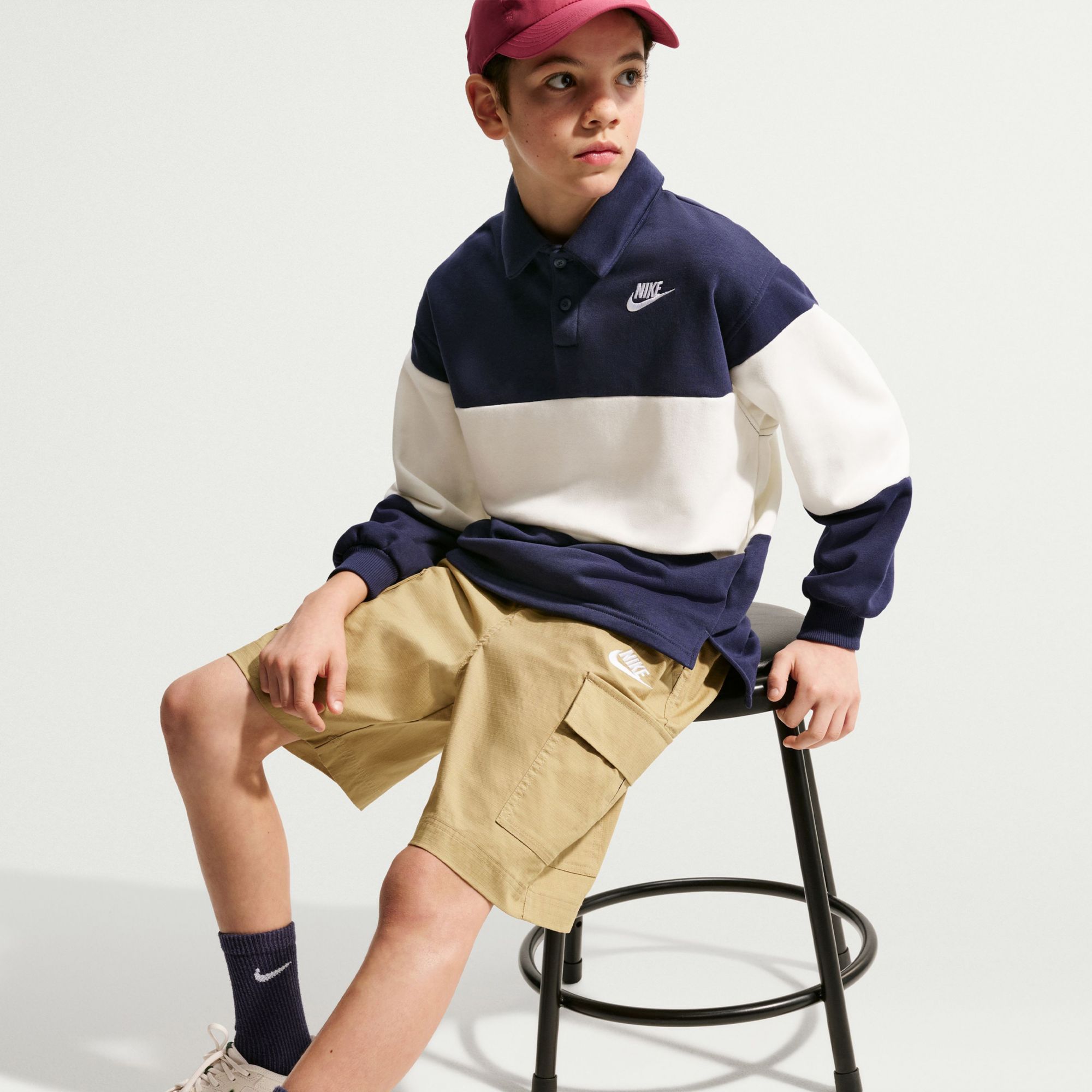 Nike Youth Sportswear Woven Cargo Shorts product image