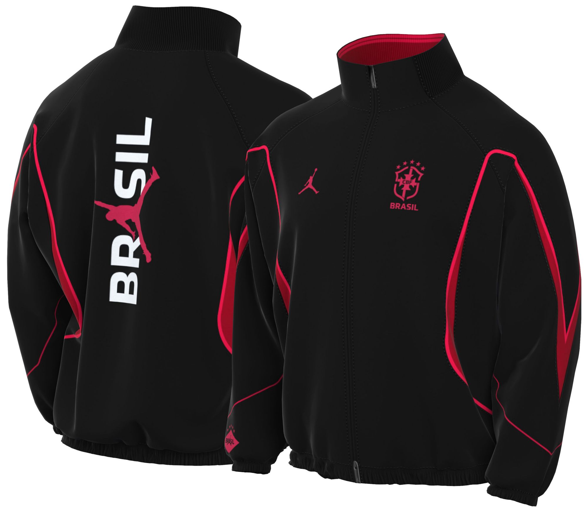 Jordan Adult Brazil 2026 Away Prematch Anthem Jacket product image