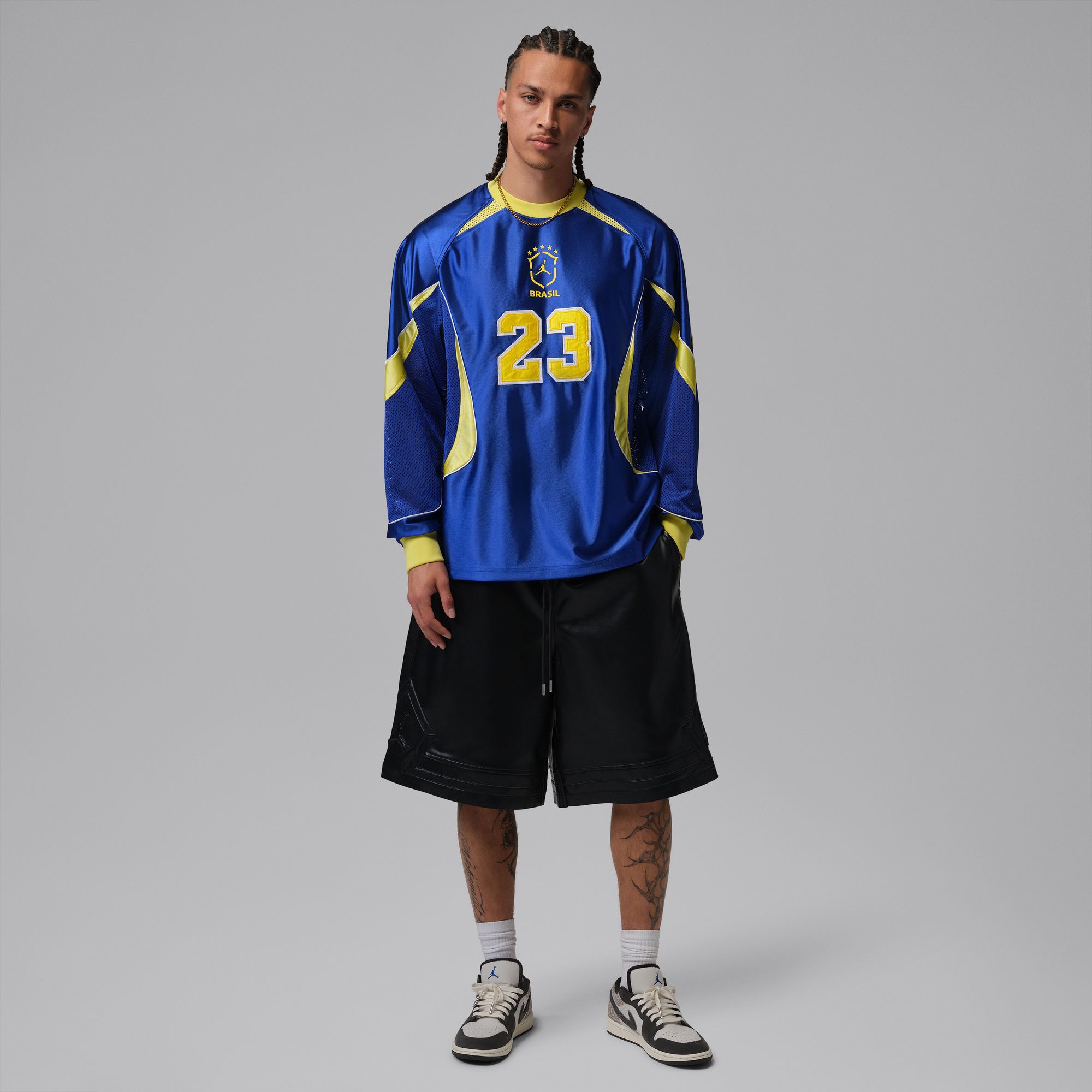 Jordan Men's Brazil Goalie Long Sleeve Shirt product image