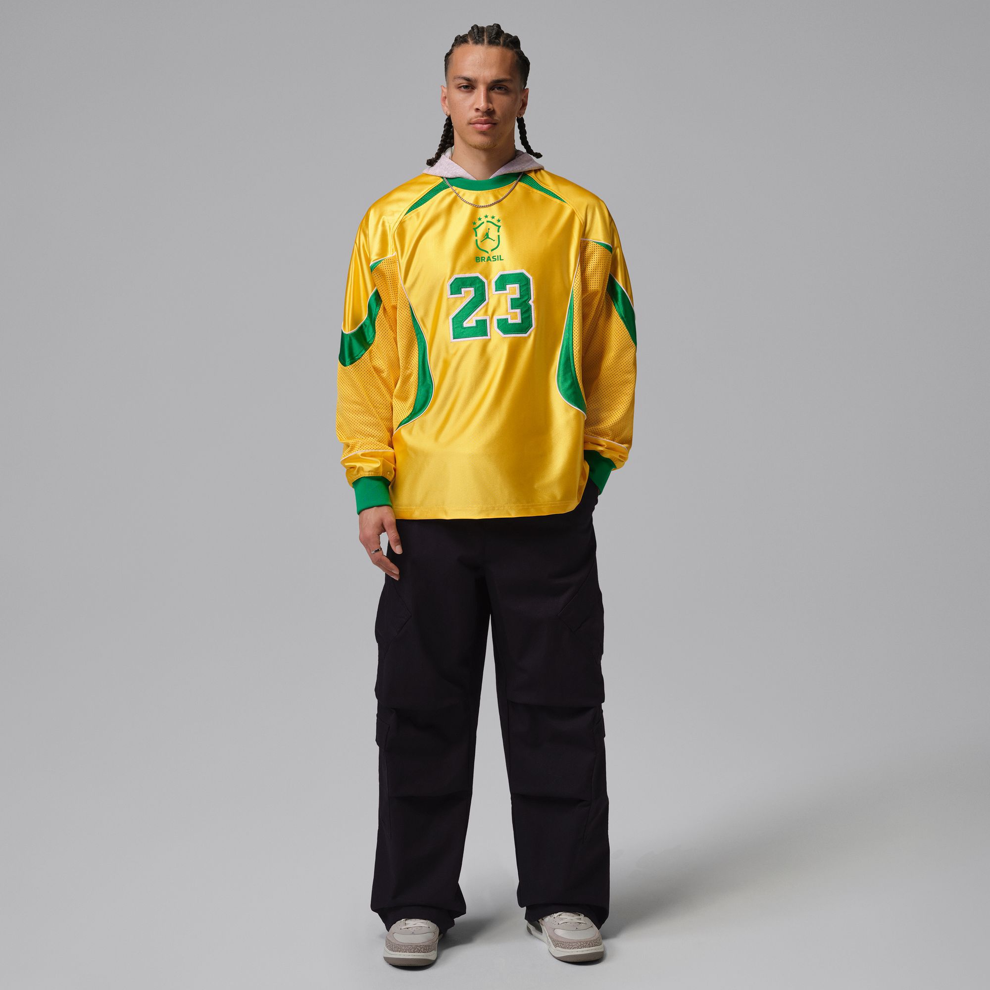 Jordan Men's Brazil Goalie Long Sleeve Shirt product image