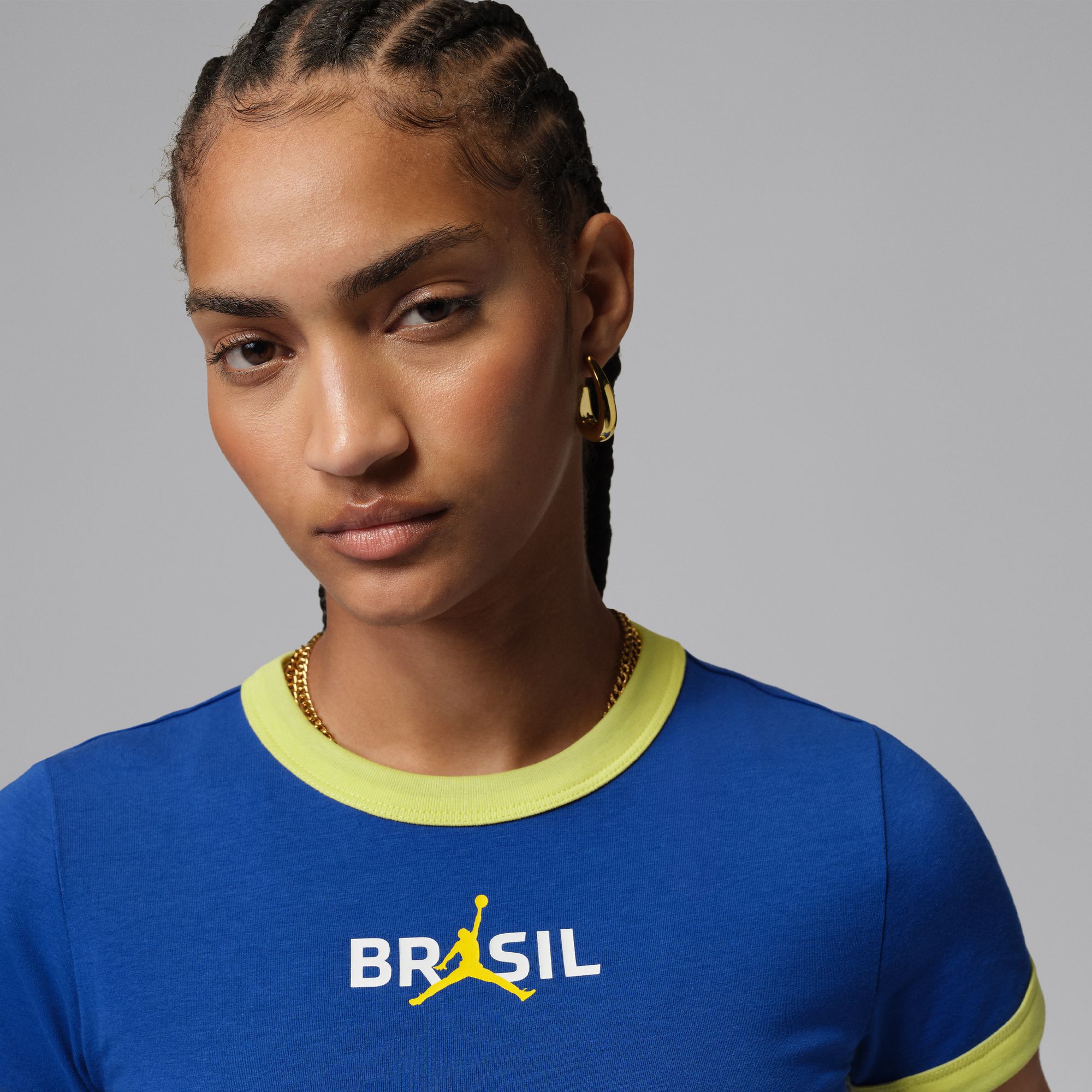 Jordan Women's Graphic Brazil Crewneck Shirt product image