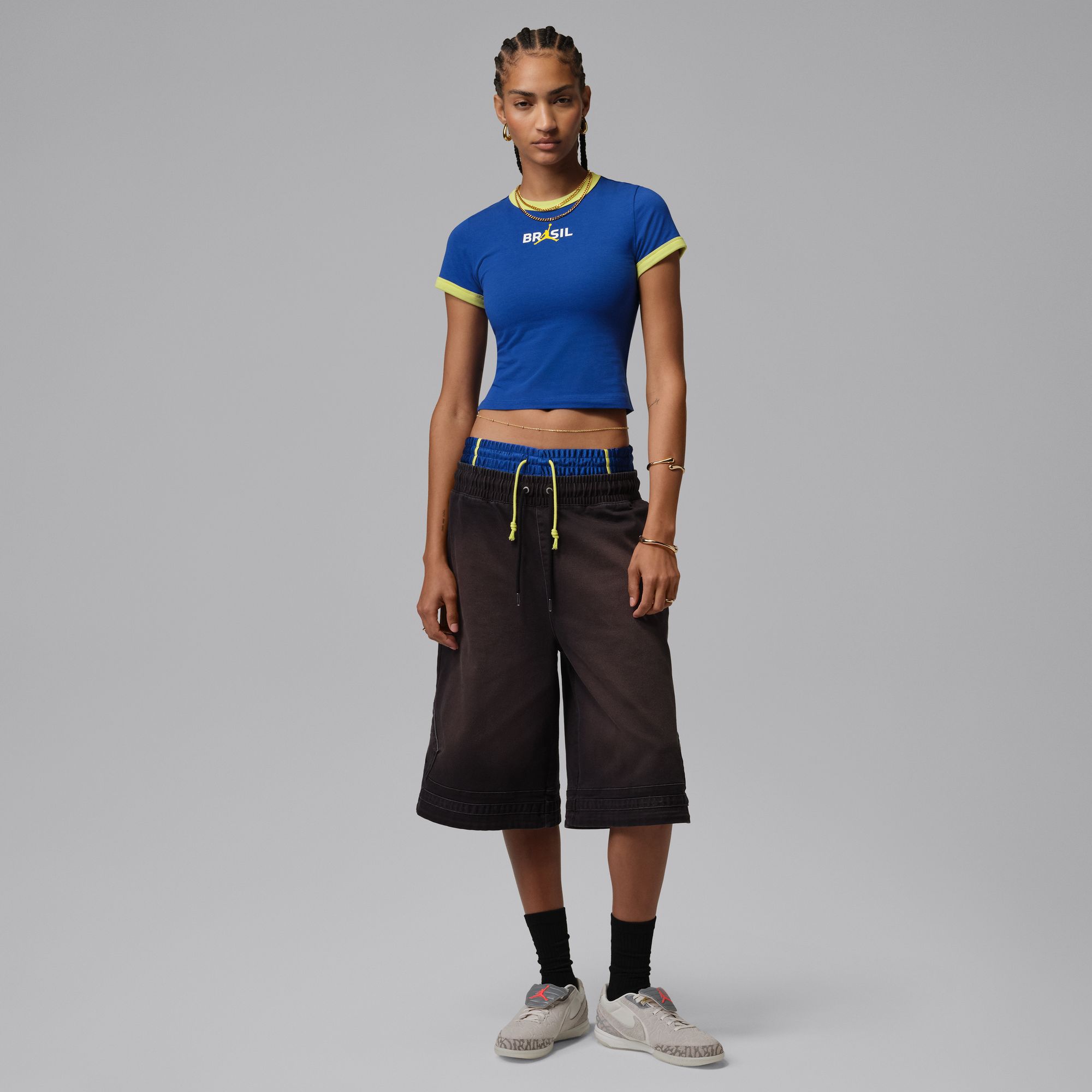 Jordan Women's Graphic Brazil Crewneck Shirt product image