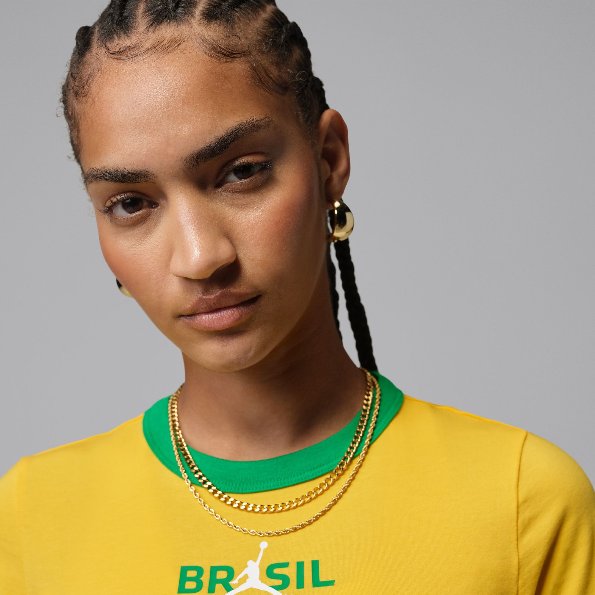 Jordan Women's Graphic Brazil Crewneck Shirt product image