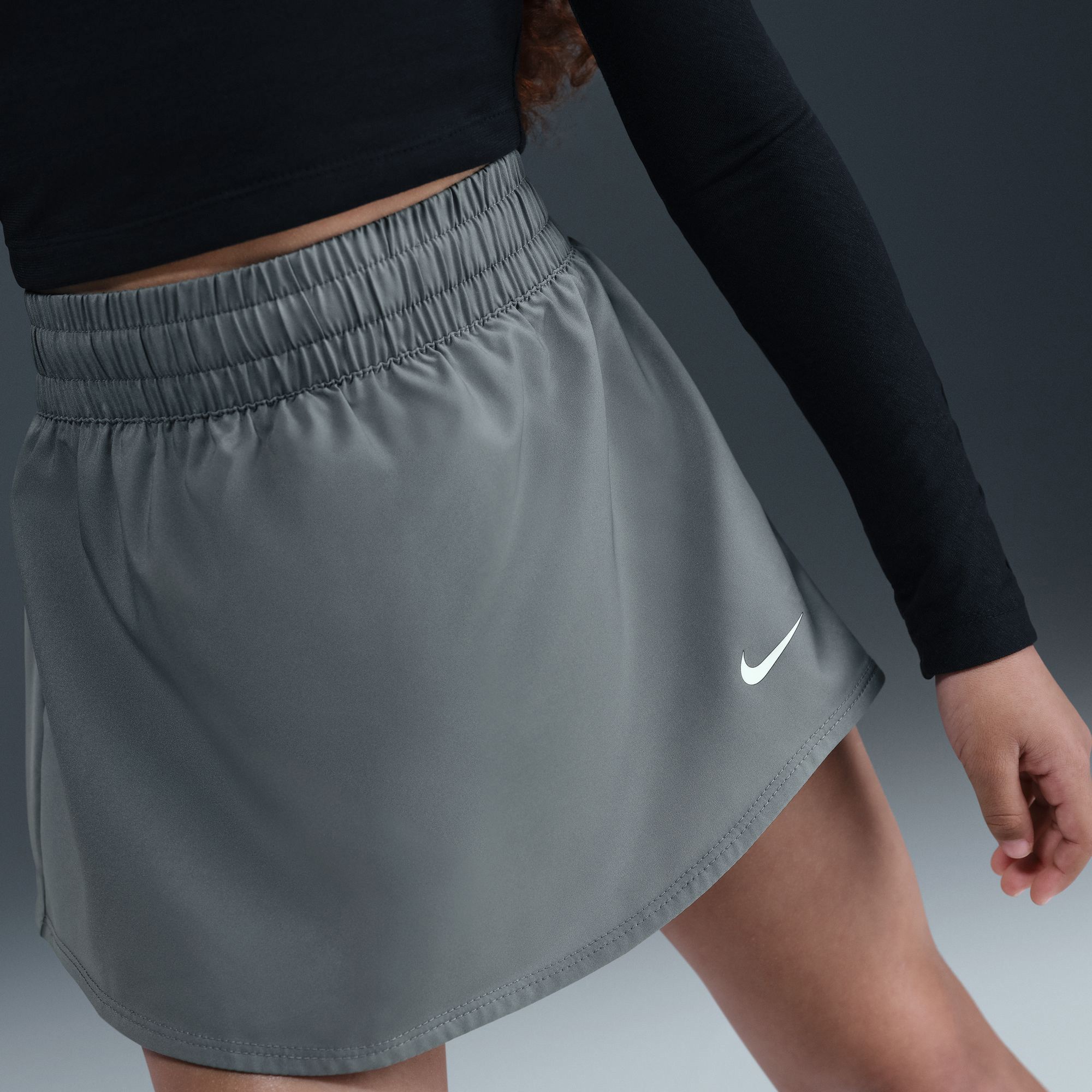 Nike Girl's One Dri-FIT High-Waisted Skort product image