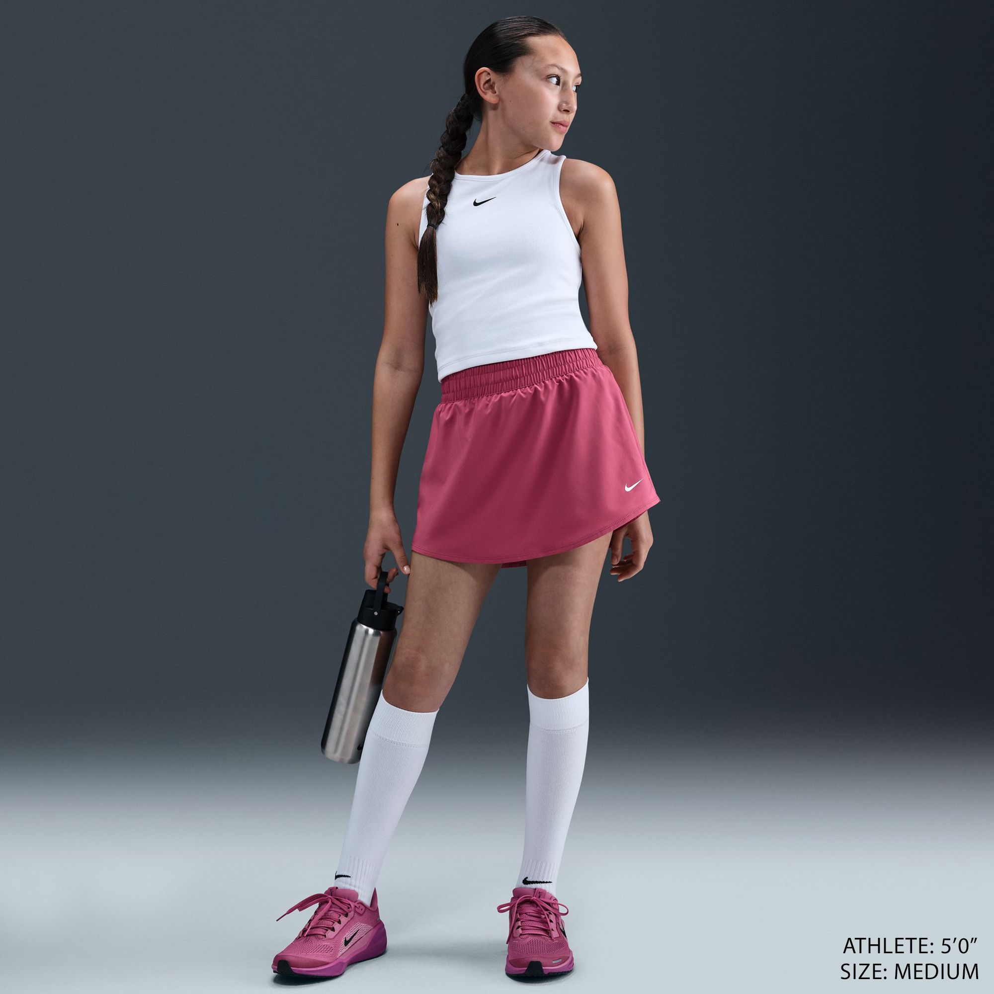 Nike Girl's One Dri-FIT High-Waisted Skort product image