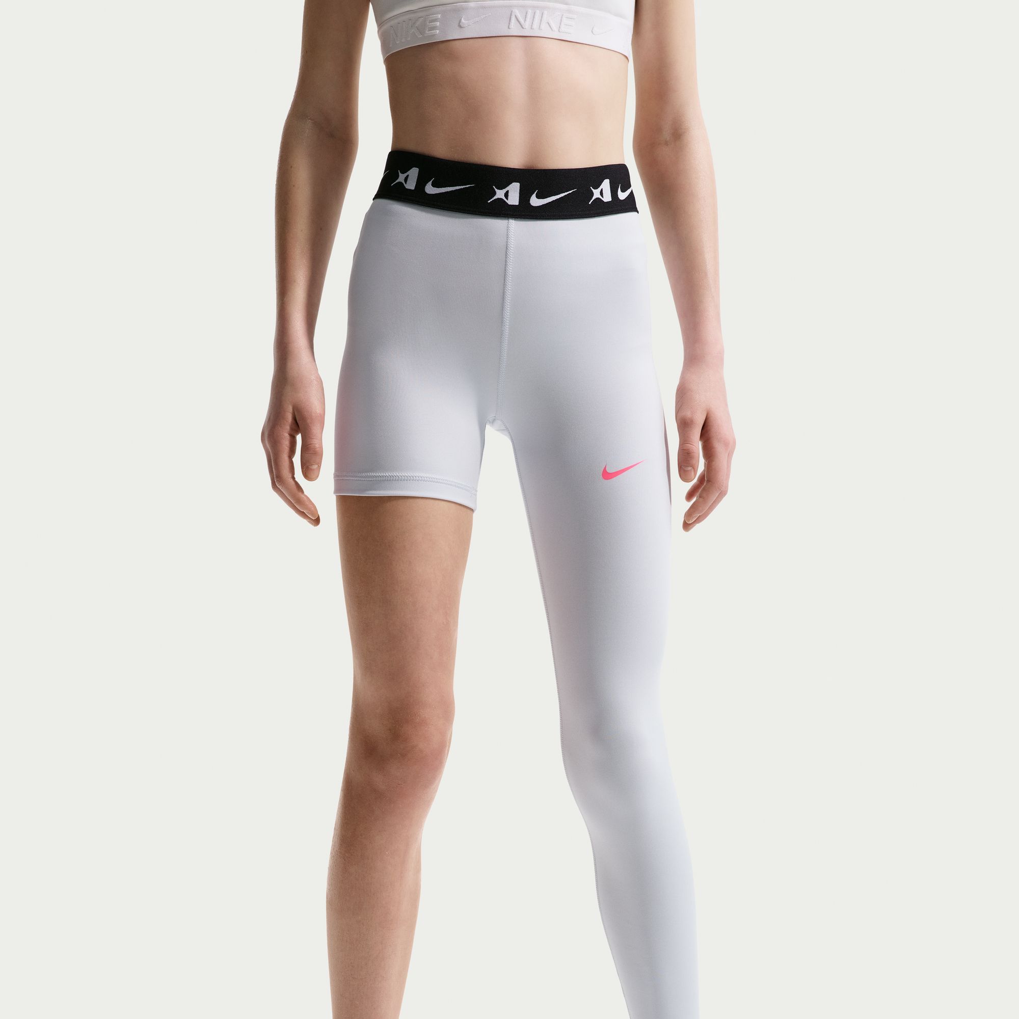 Nike Girls' A'ja Wilson A'symmetric Midrise Single-Leg Basketball Leggings product image