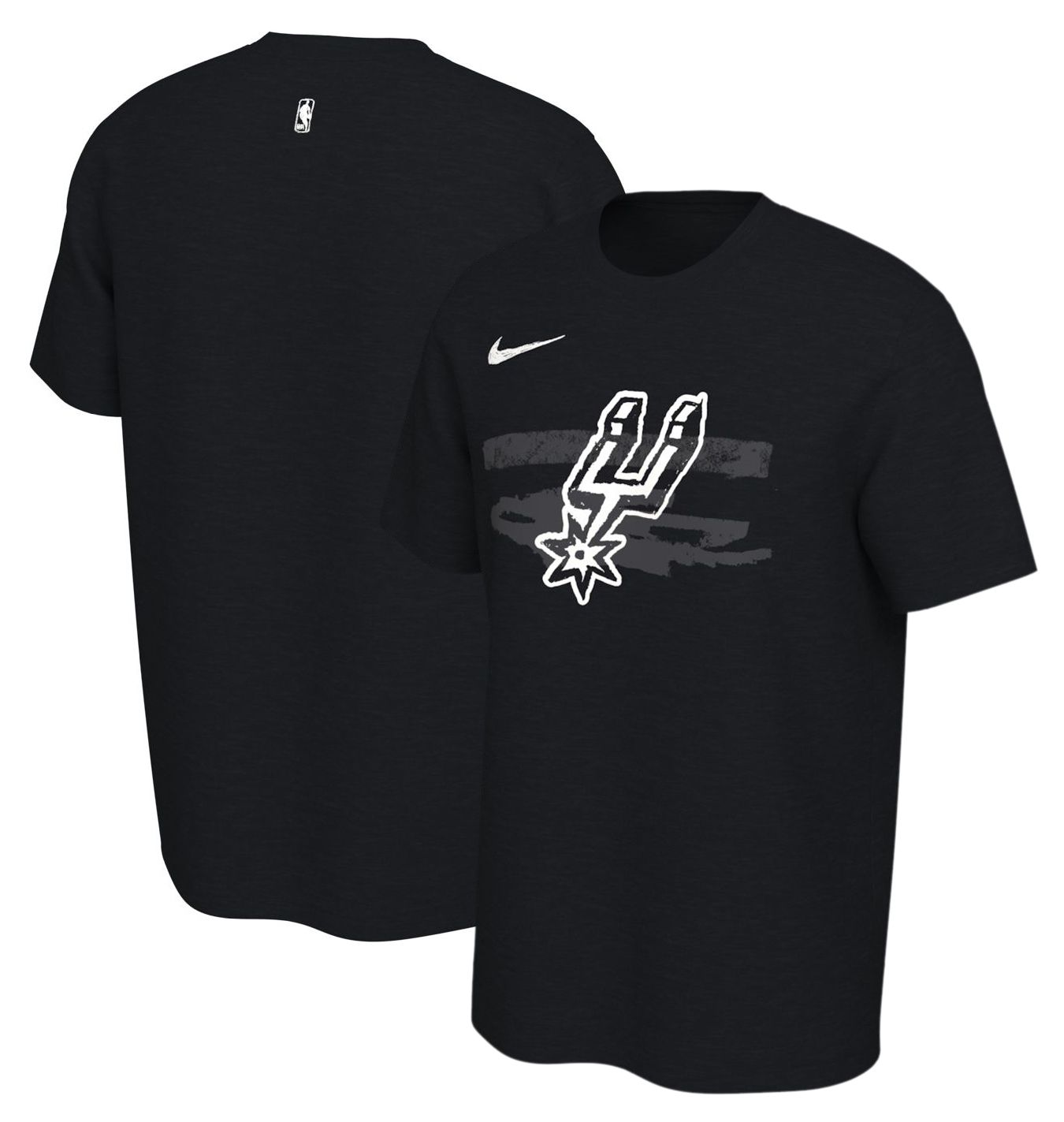 Nike Men's San Antonio Spurs Black T-Shirt product image